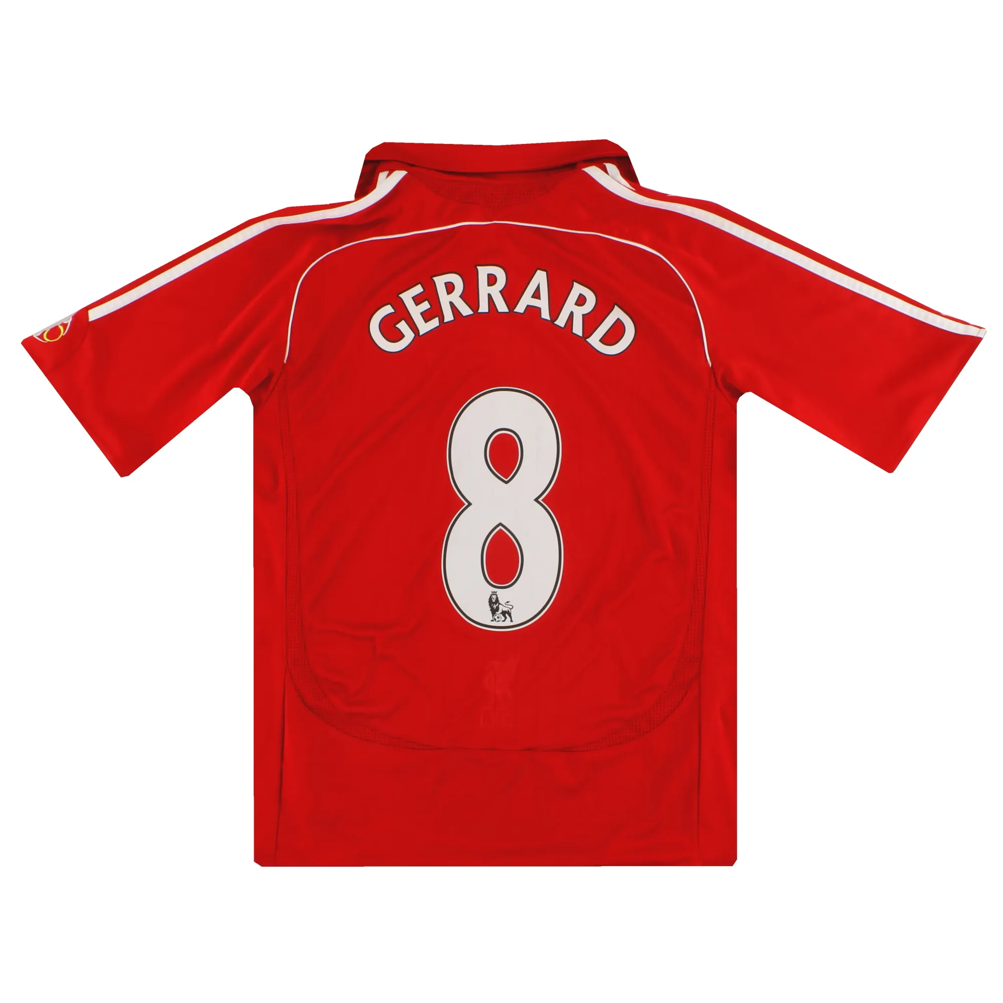 2006-08 Liverpool adidas Home Shirt Gerrard #8 XL.Boys - Liverpool / Excellent 