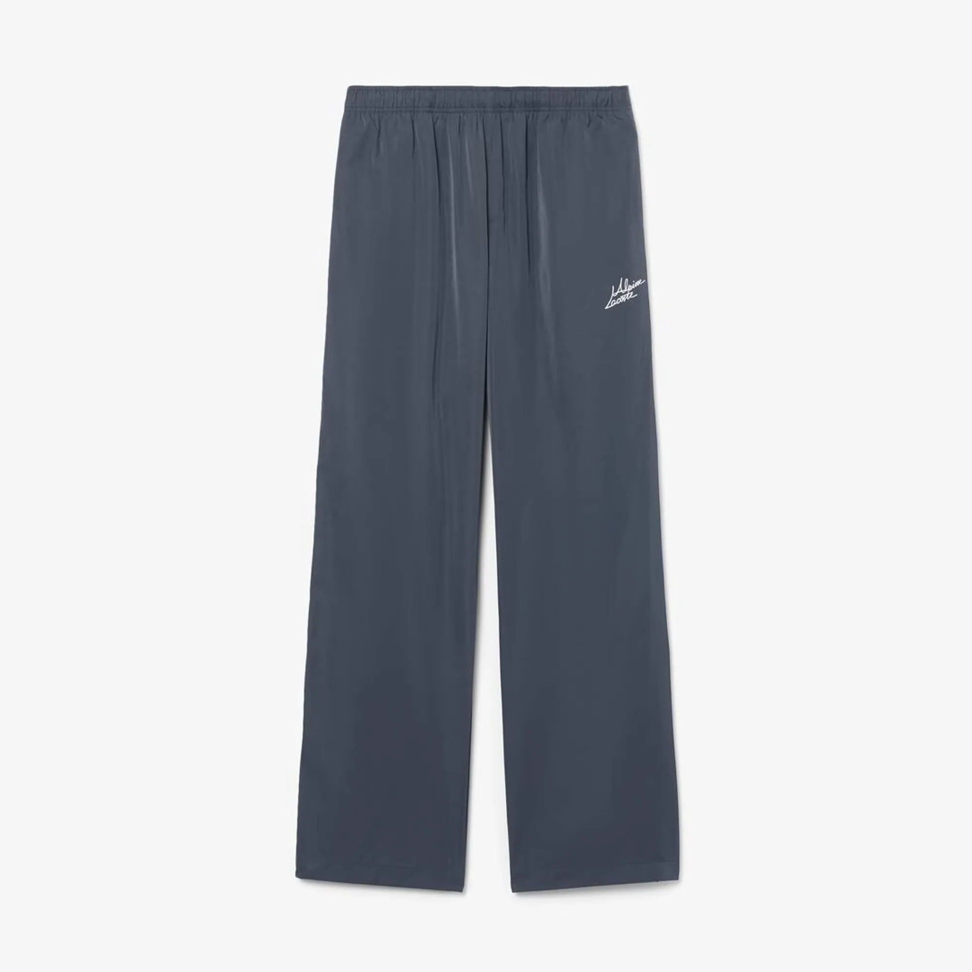 Lacoste x Alpine Water-Repellent Joggers - Dark Grey