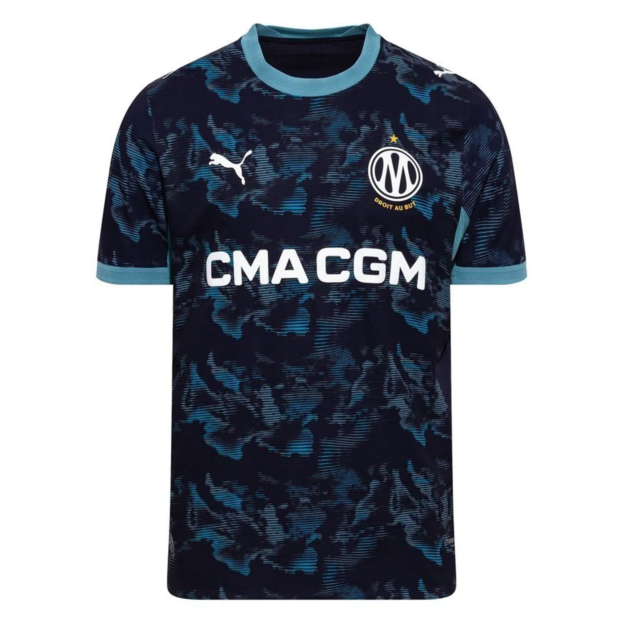 Marseille Away Shirt 2026/27 Authentic - ['Blue']