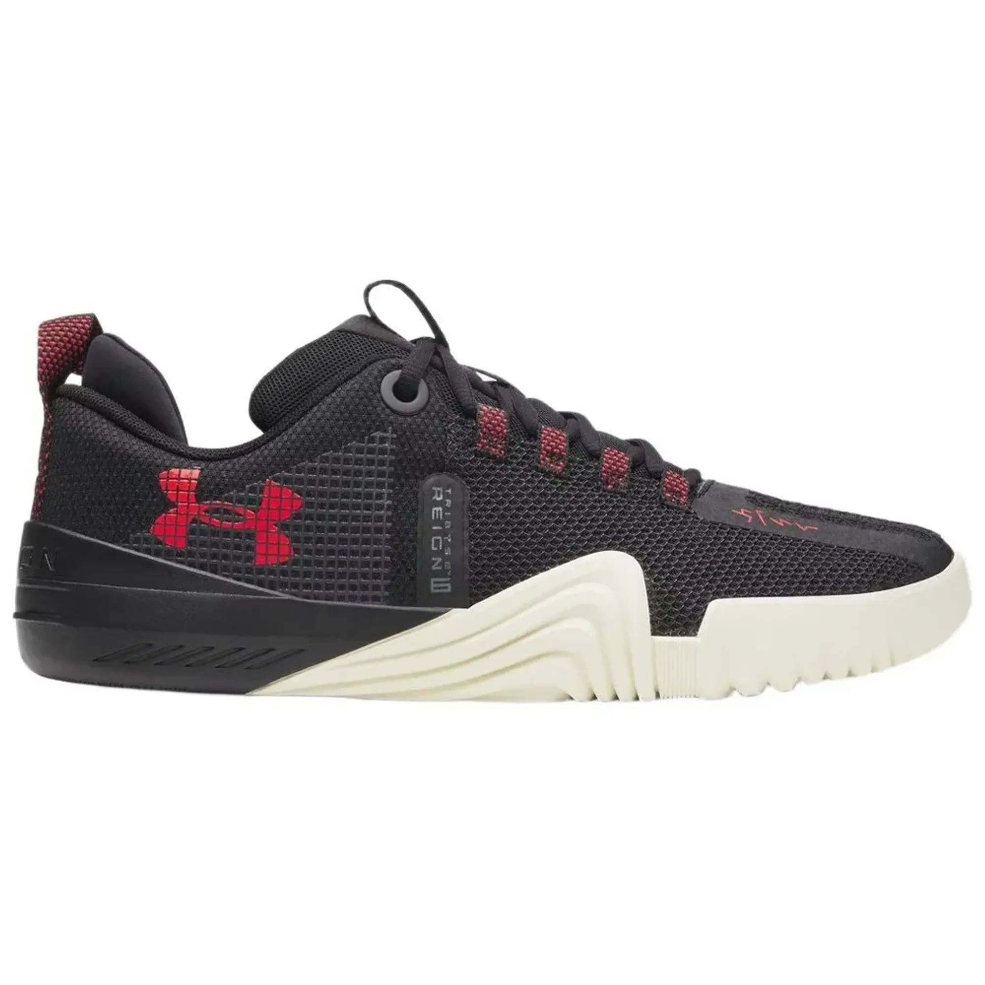 Under Armour  Reign 6 Men's Training Shoes Black / Winter White / Racer Red 9