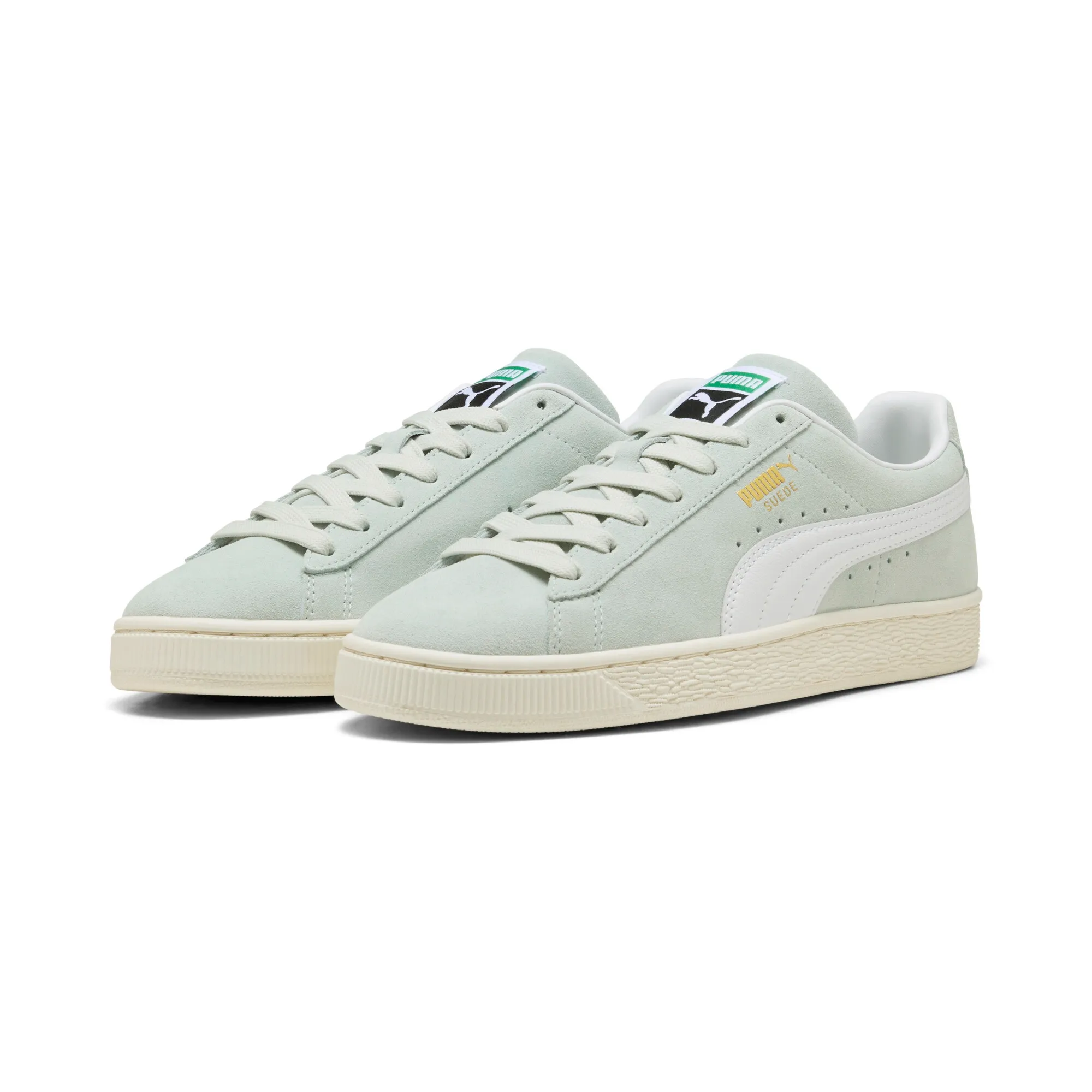 PUMA Suede Classic Sneakers Unisex in Green | Size 9.5