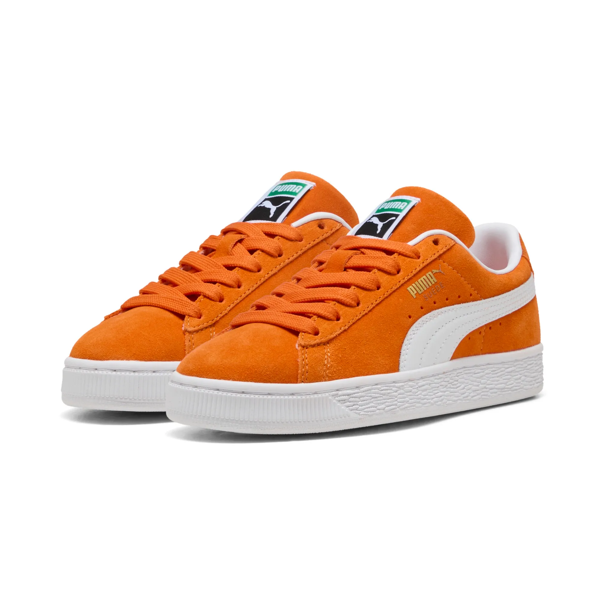 PUMA Suede Classic Sneakers Youth in Orange | Size 5