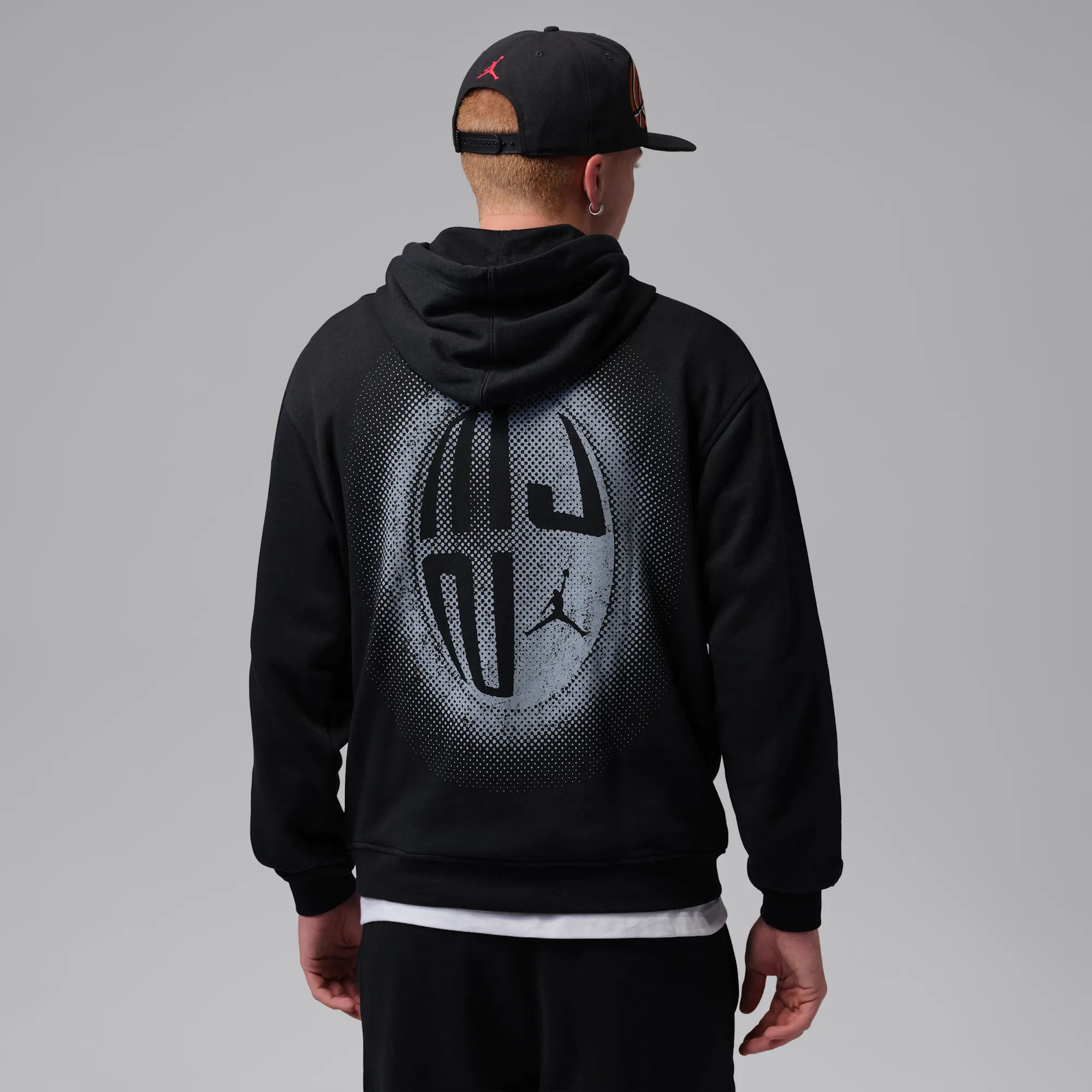Nike Jordan Sport Crossover Men's Fleece Pullover Hoodie - Black - Fleece