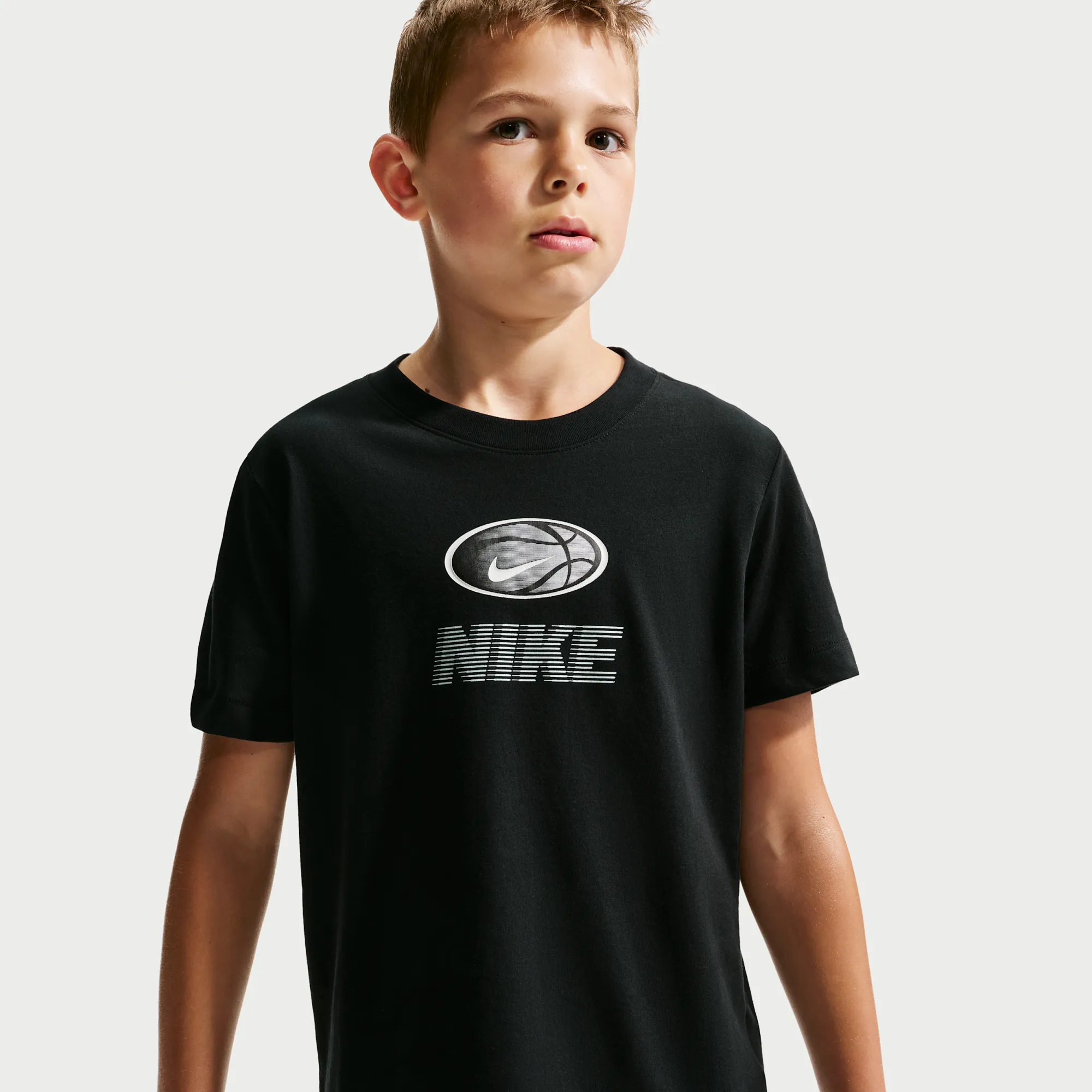 Nike Older Kids' Dri-FIT T-Shirt - Black