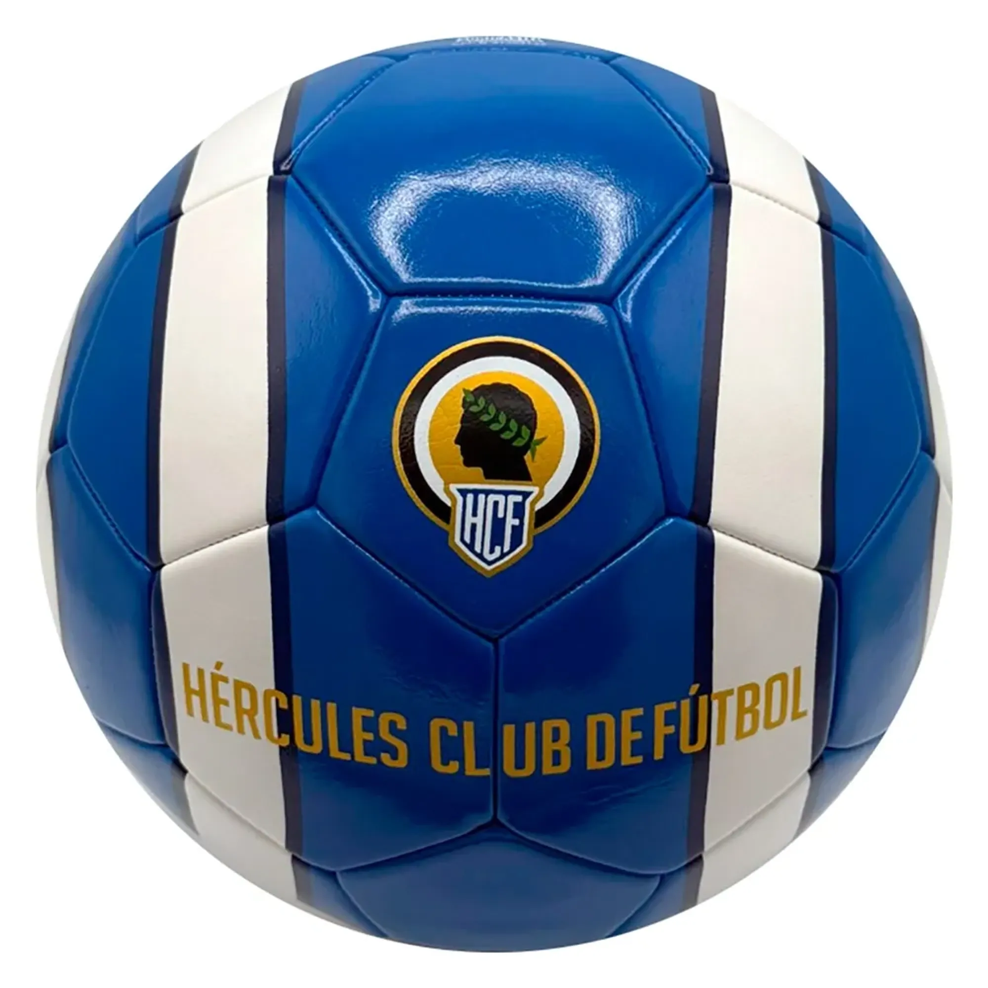Hercules Cf Vertical Stripes Football Ball