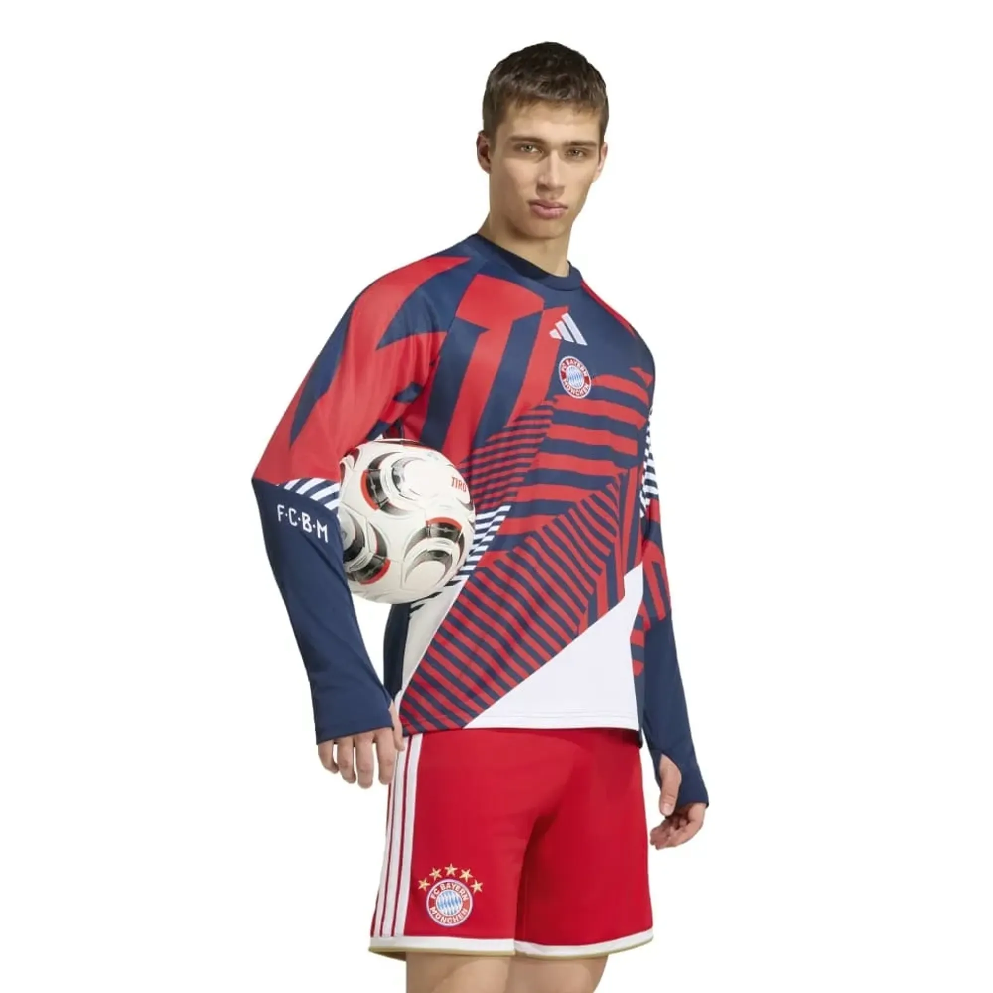 Adidas Fc Bayern Munich 26/27 Warm Pre Match Sweatshirt