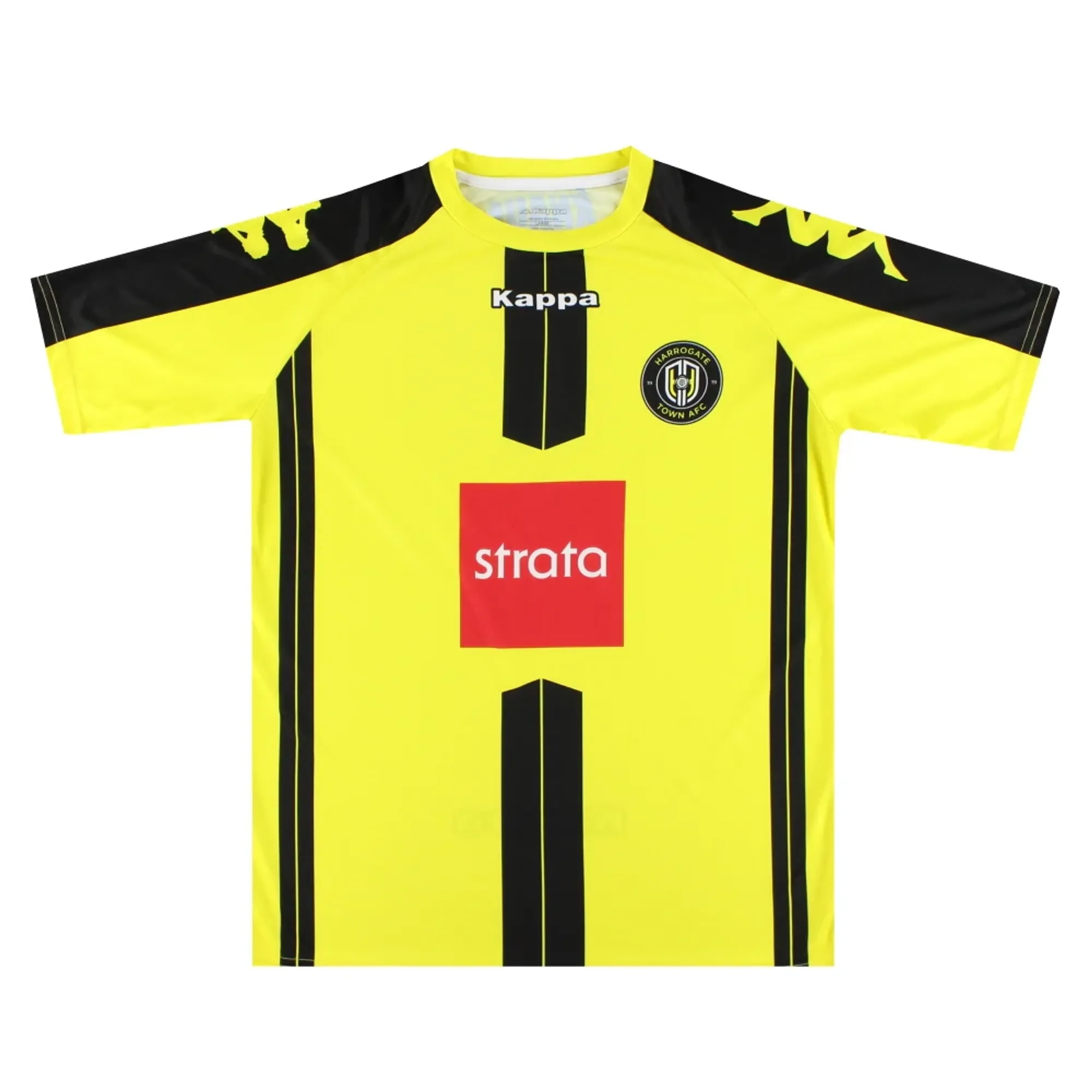 2017-19 Harrogate Town Kappa Home Shirt L - Harrogate Town / Excellent 