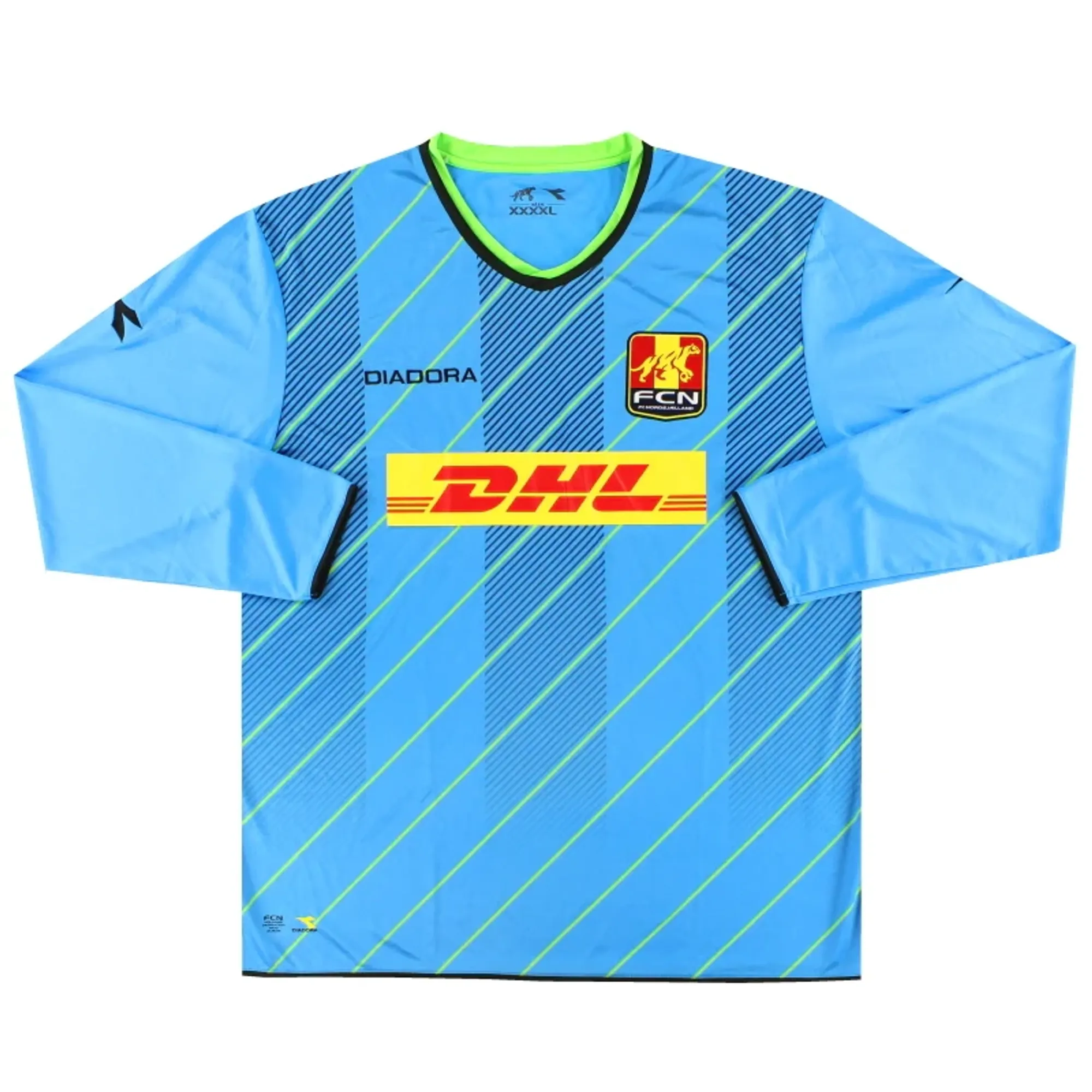 2015-17 Nordsjaelland Diadora Away Shirt L/S 4XL - Other European Clubs / Excellent 