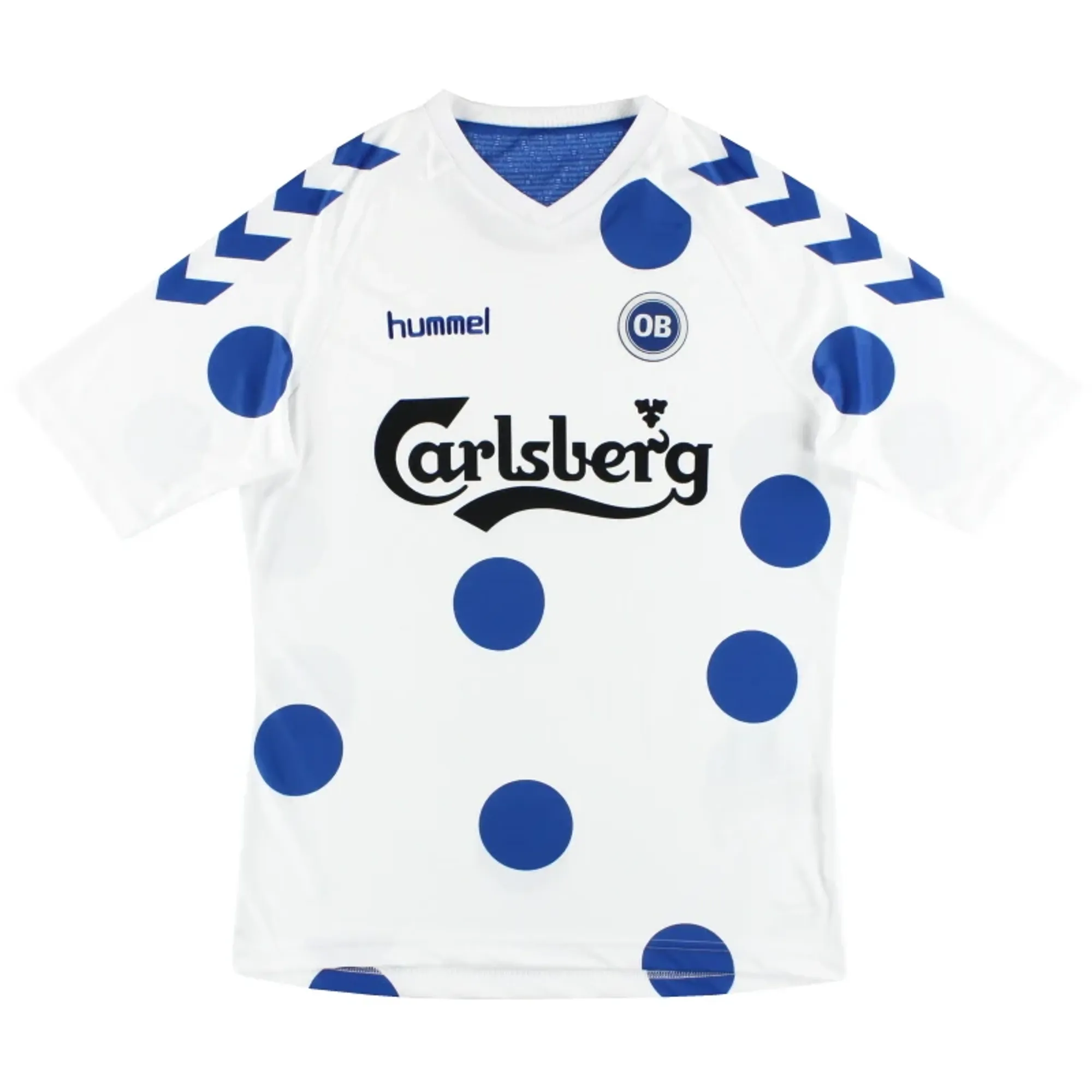 2016 Odense BK Hummel 'April Fools' Training Shirt *As New* M - Other European Clubs / As New 