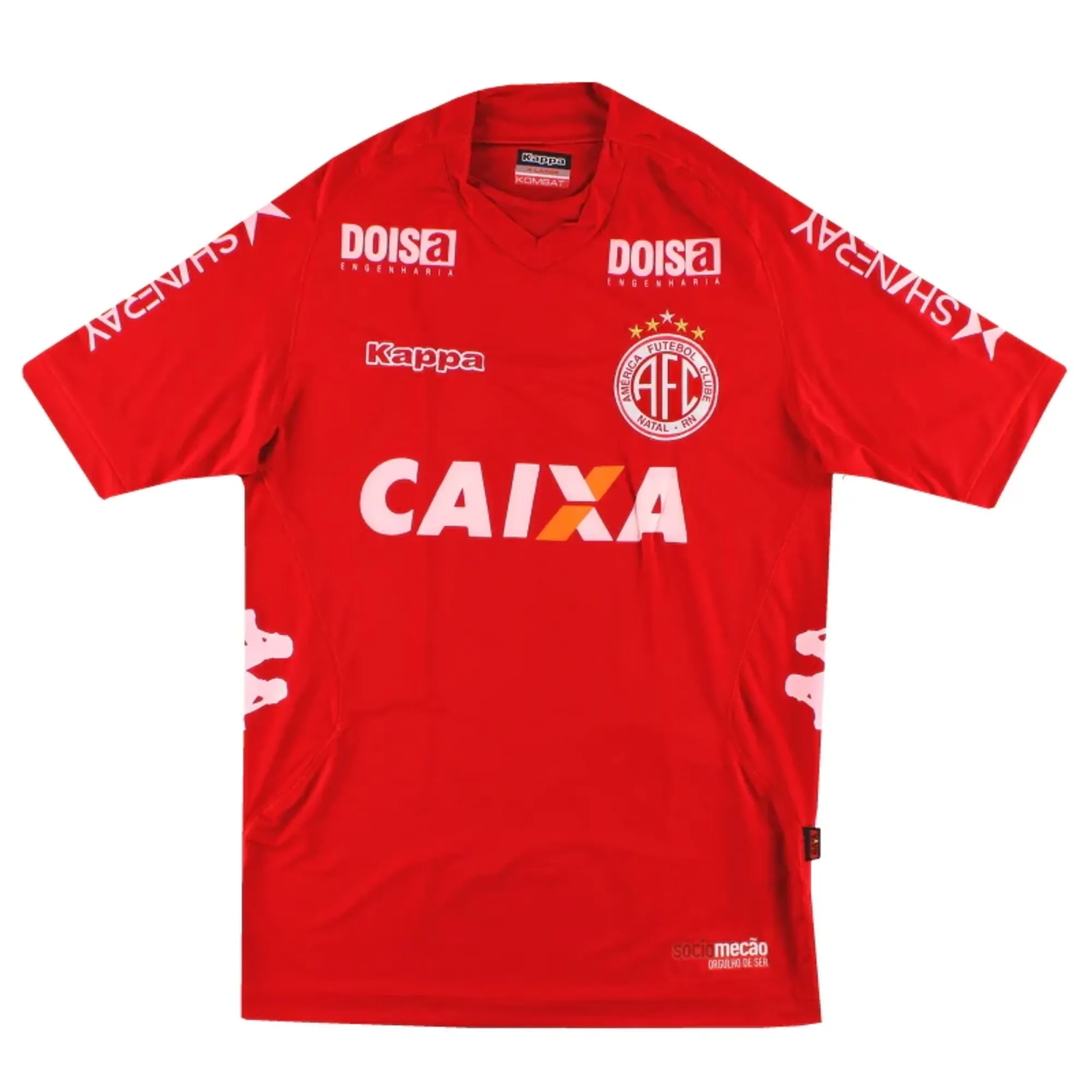 2014 America FC (RN) Kappa Home Shirt #10 XL - Central and South American Clubs / Excellent 