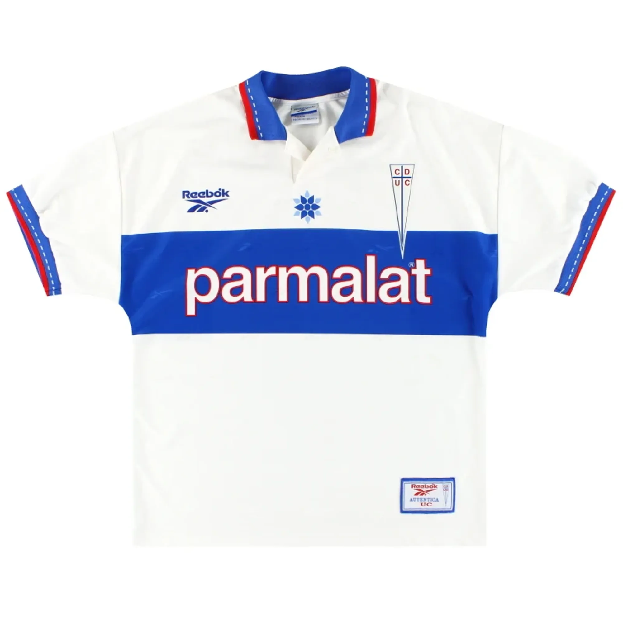 1998-99 Universidad Catolica Reebok Home Shirt *Mint* L - Central and South American Clubs / Mint 