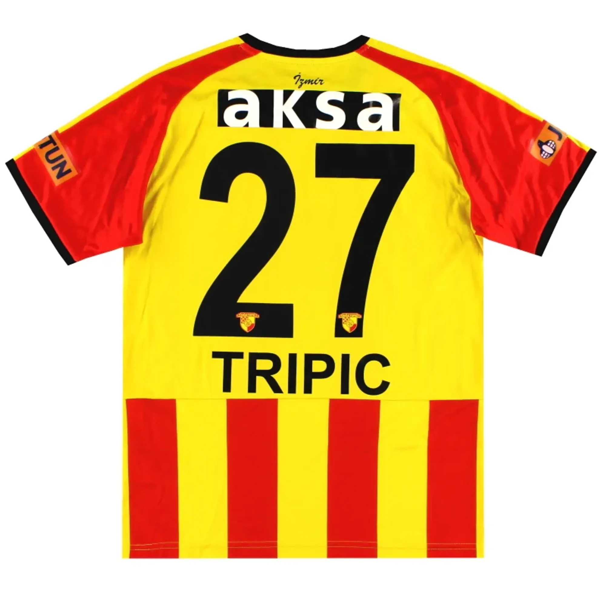 2019-20 Goztepe Puma Player Issue Home Shirt Tripic #27 *As New* S - Other Turkish Clubs / As New 