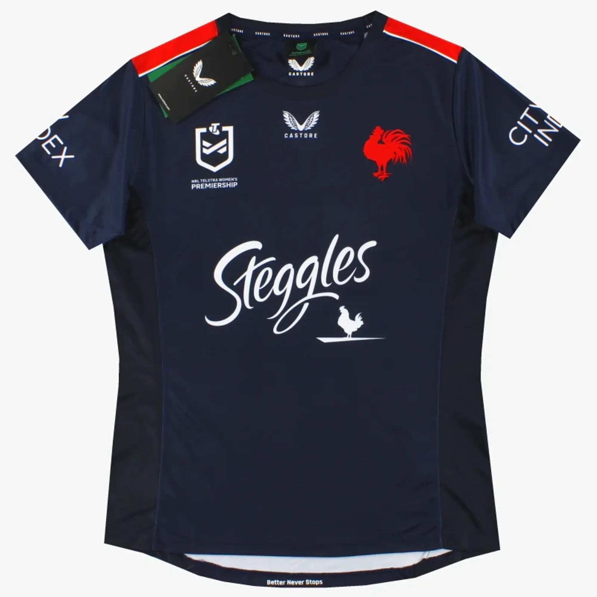 2022 Sydney Roosters Castore Womens Training Tee *BNIB* - BNIB 