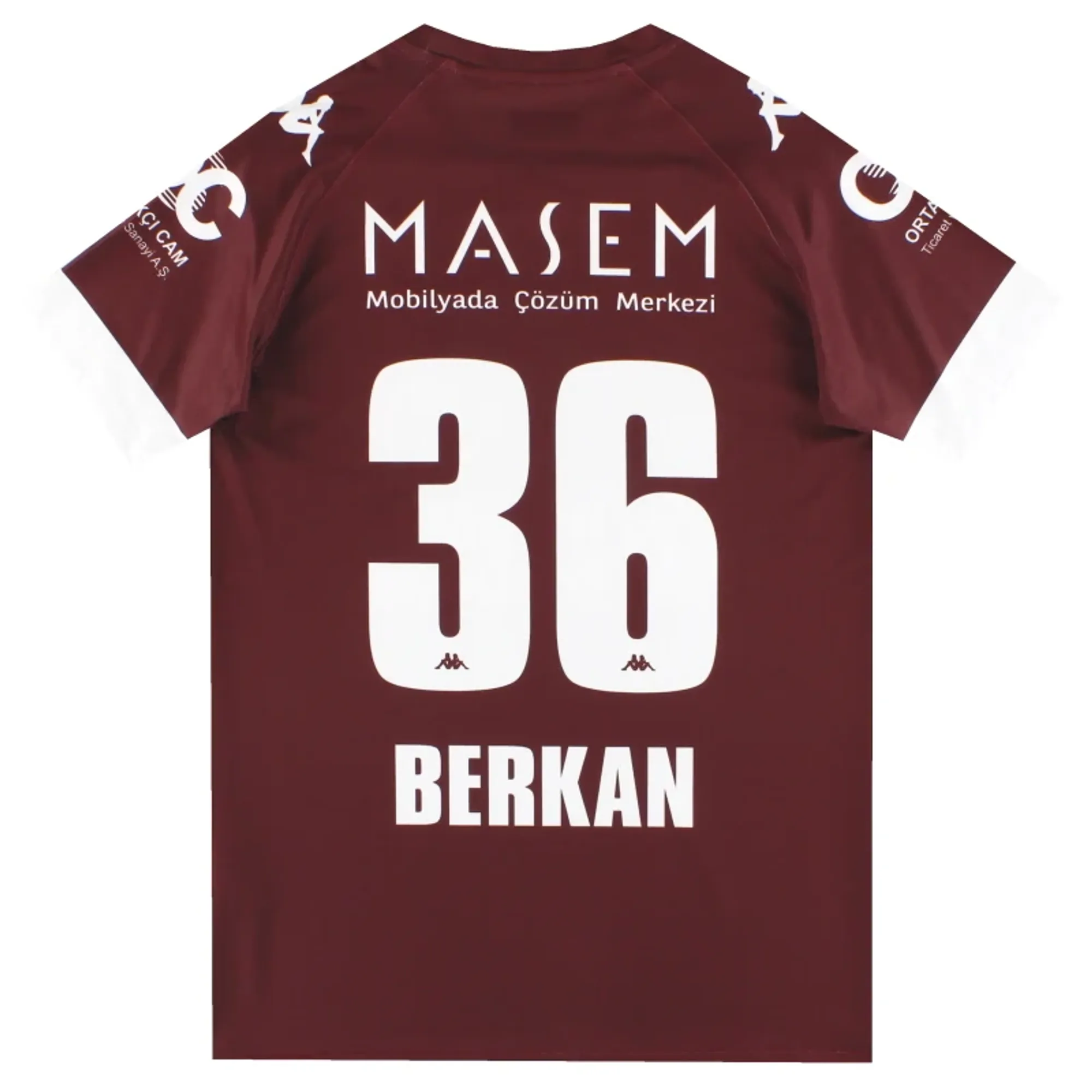 2020-21 Inegolspor Player Issue Home Shirt Berkan #36 *As New* S - Other Turkish Clubs / As New 