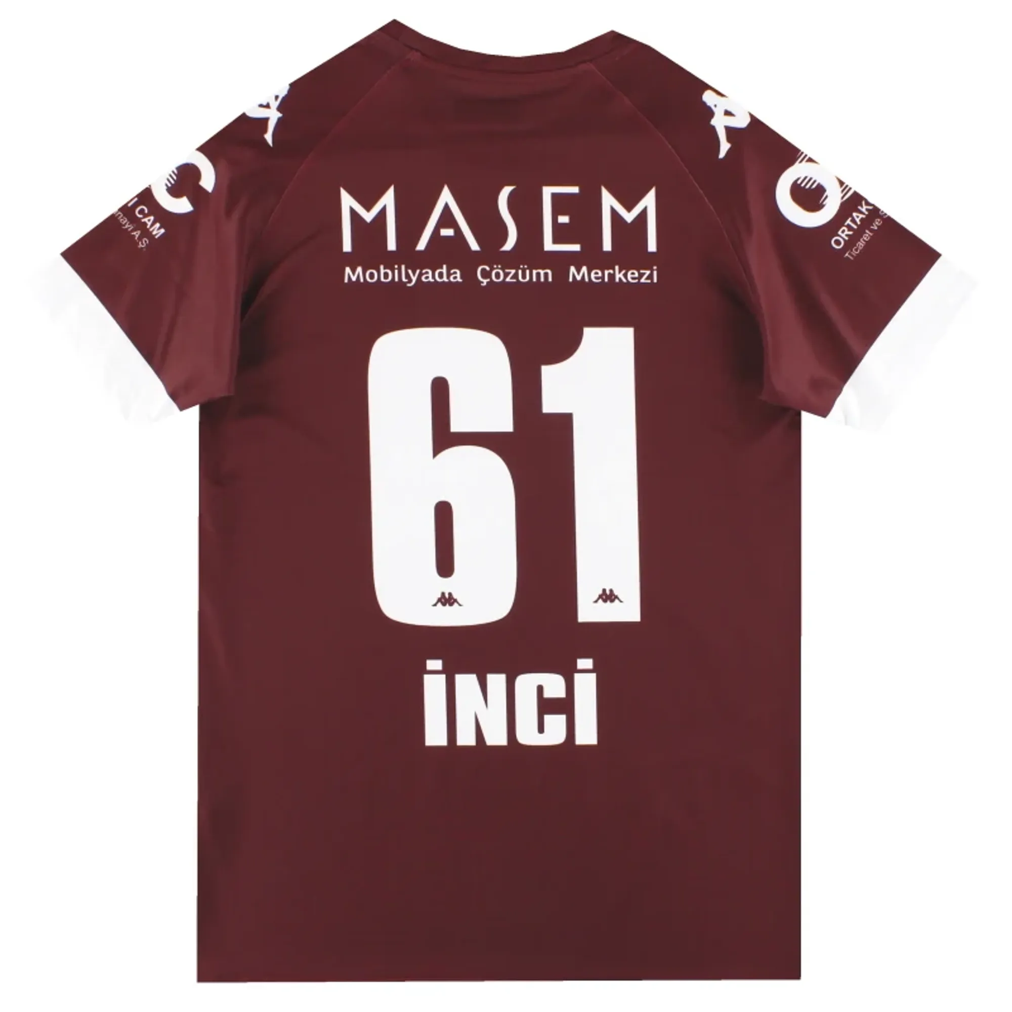 2020-21 Inegolspor Player Issue Home Shirt Inci #61 *As New* M - Other Turkish Clubs / As New 