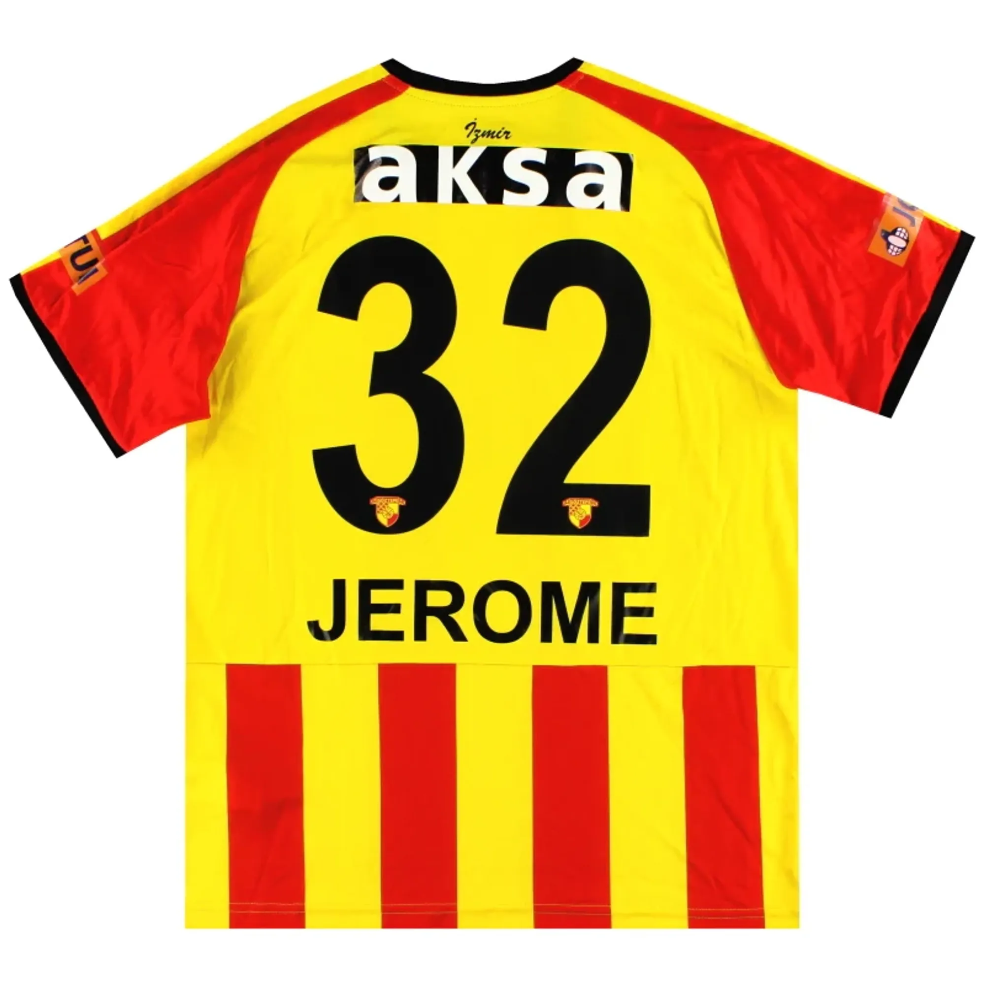 2019-20 Goztepe Puma Player Issue Home Shirt Jerome #32 *As New* L - Other Turkish Clubs / As New 