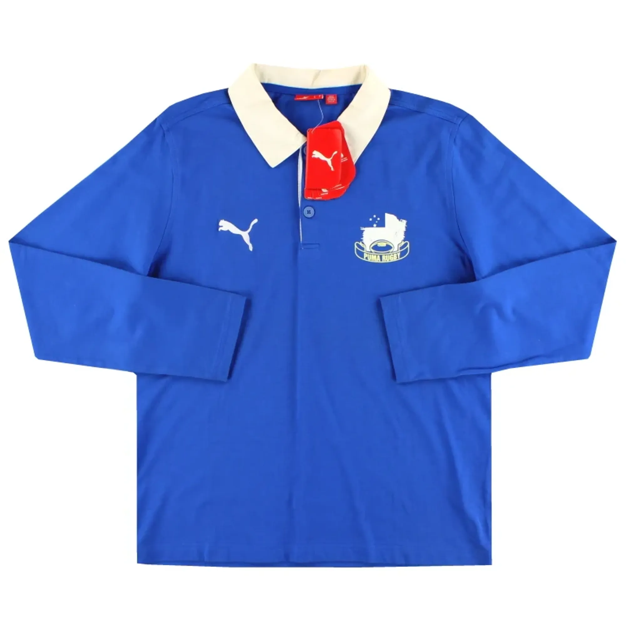 2007 Puma Rugby World Cup 'Samoa' Polo Shirt L/S *w/tags* - w/tags 