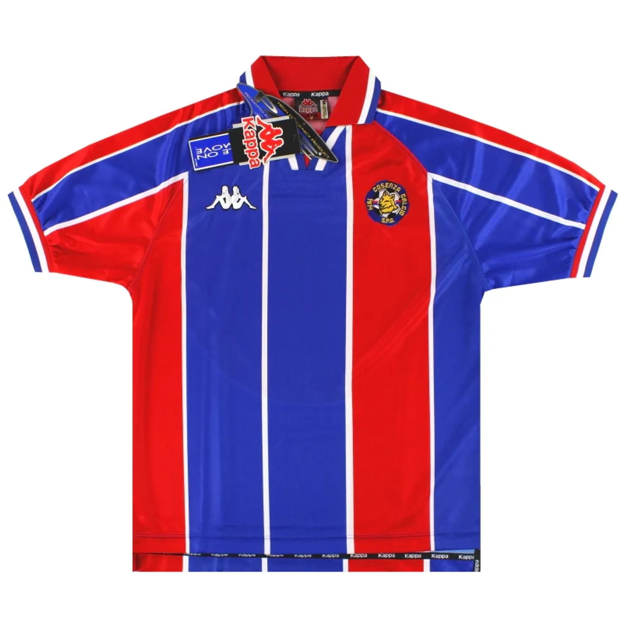 1997-00 Cosenza Kappa Home Shirt *w/tags* L - Other Italian Clubs / w/tags 