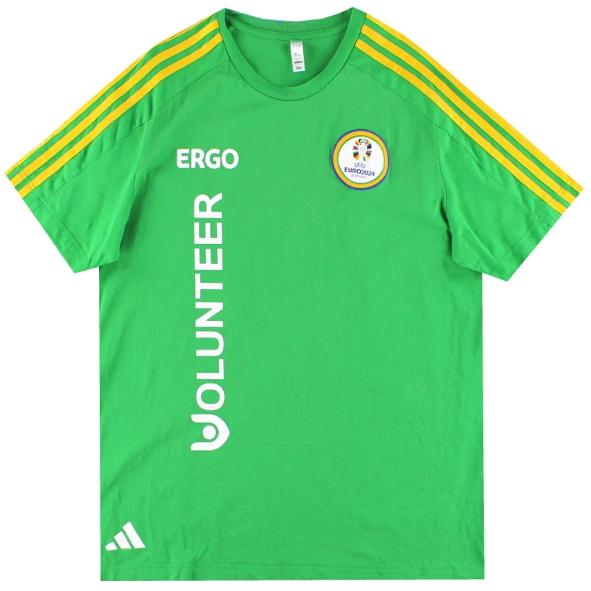 2024 Euro adidas Volunteer Graphic Tee L - Other European / Excellent 