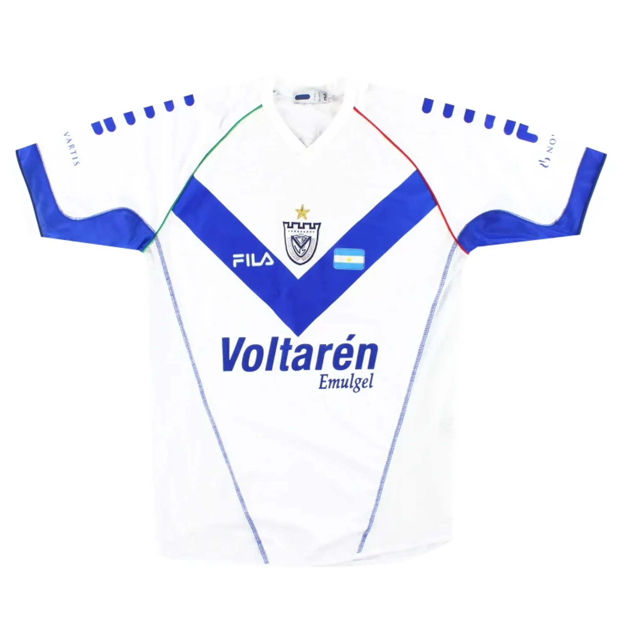 2004 Velez Sarsfield Fila Cup Shirt *As New* L - Central and South American Clubs / As New 