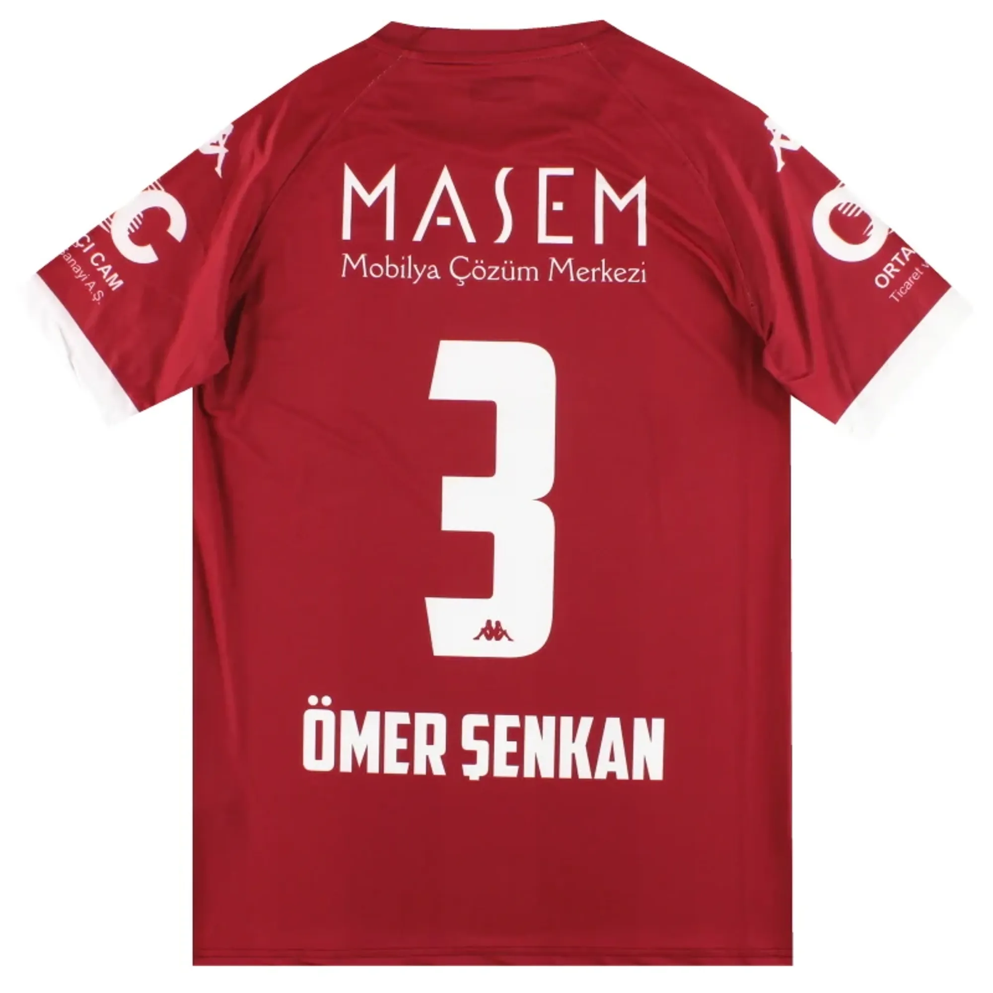 2019-20 Inegolspor Player Issue Home Shirt Omer Senkan #3 *As New* L - Other Turkish Clubs / As New 