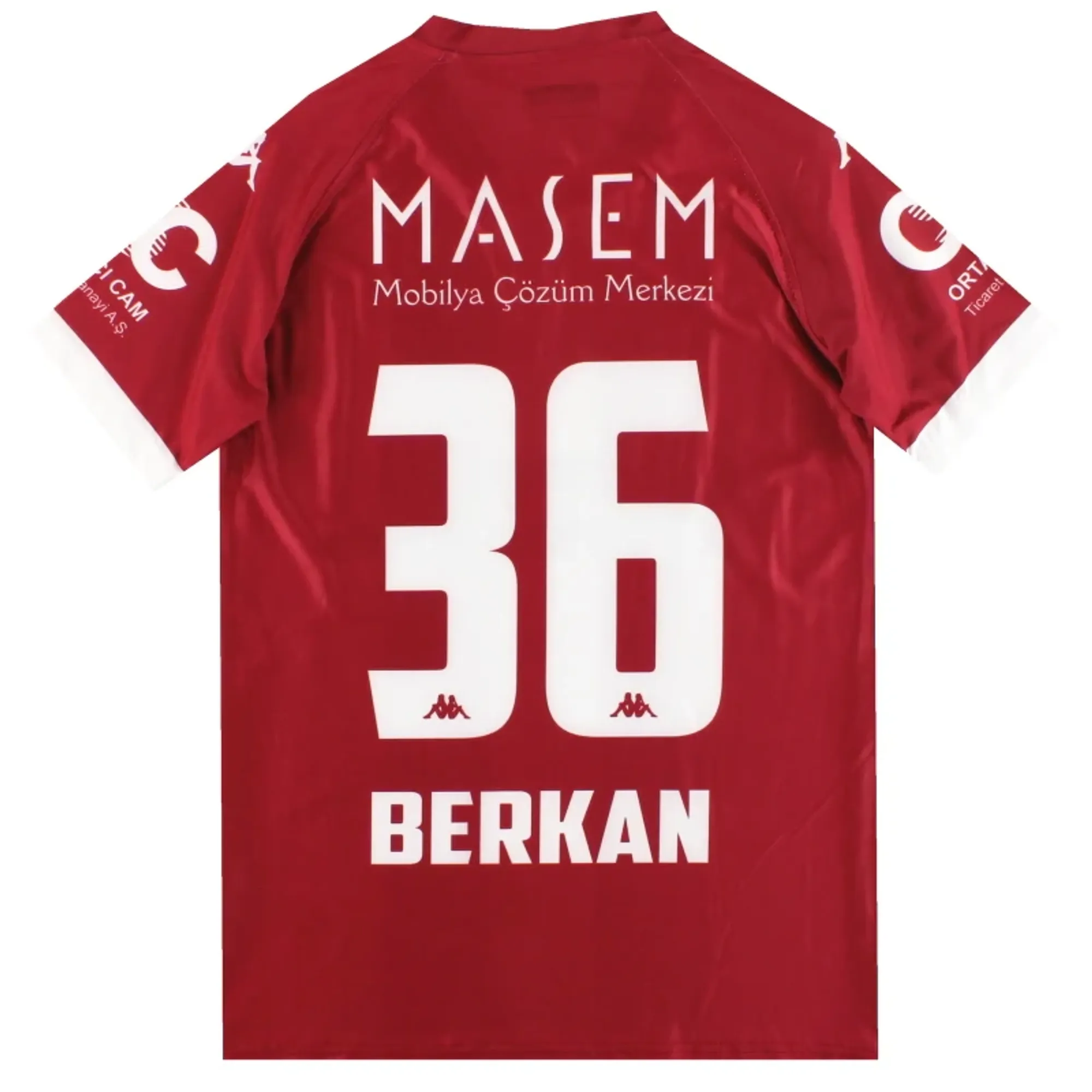 2019-20 Inegolspor Player Issue Home Shirt Berkan #36 *As New* S - Other Turkish Clubs / As New 