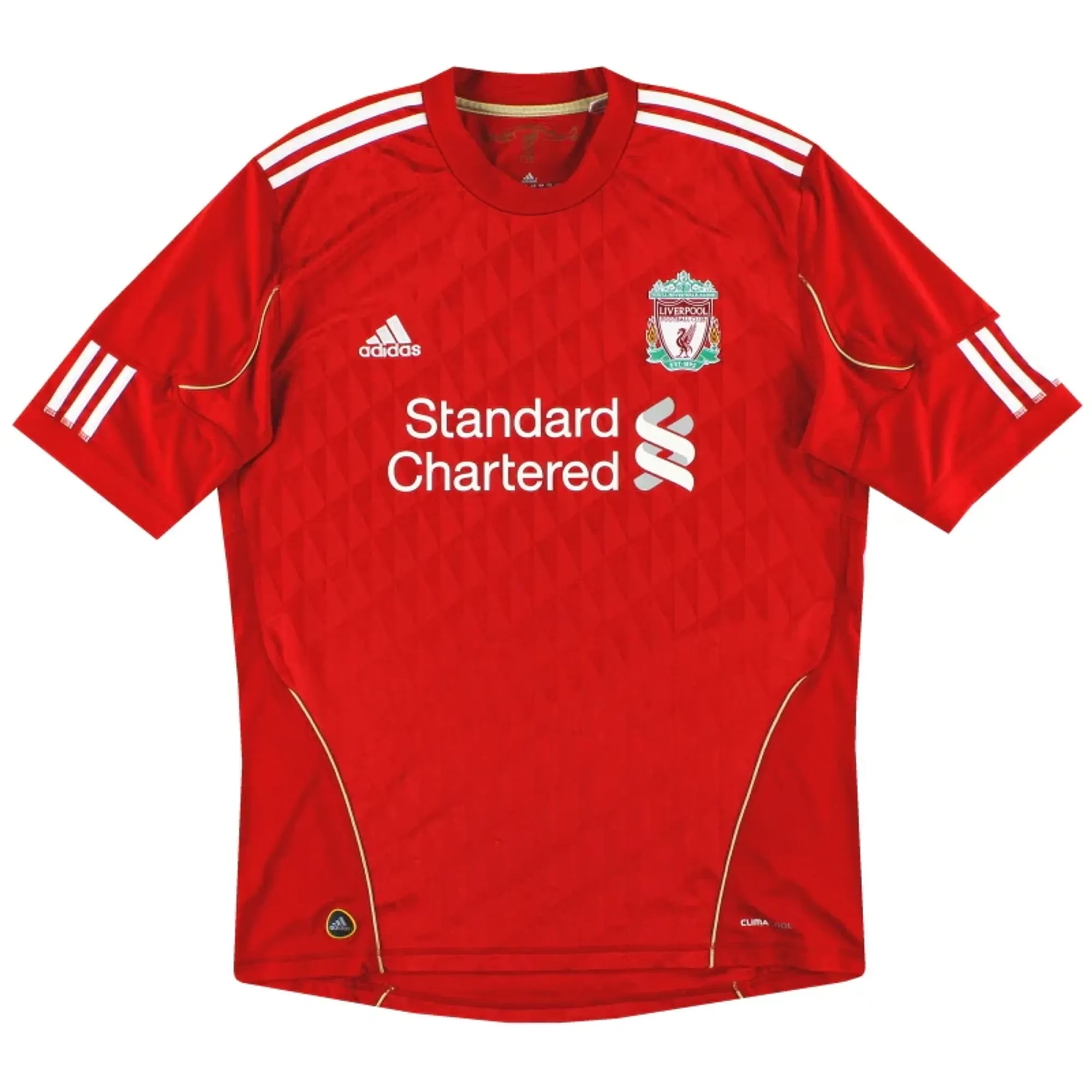 2010-12 Liverpool adidas Home Shirt - Liverpool / Excellent 