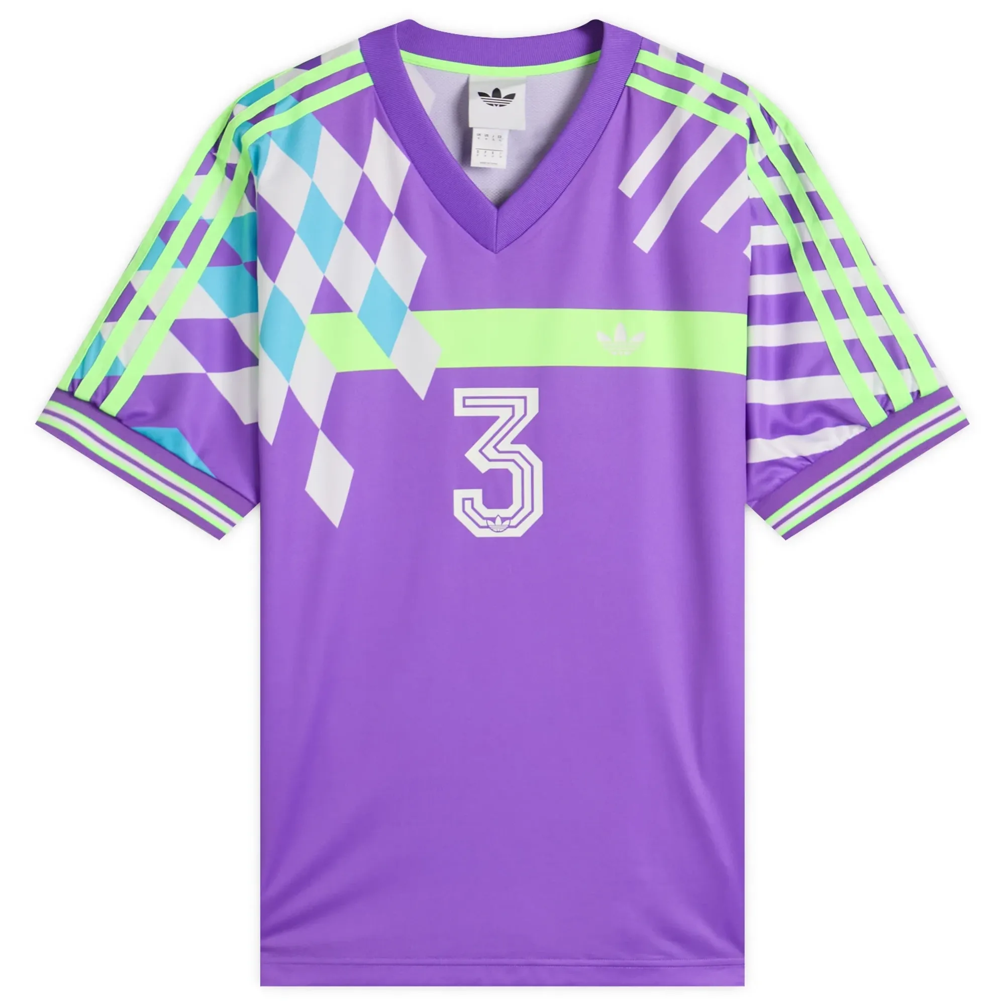 adidas Originals Mens Nuwave 90s Jersey Purple Rush | KD4867