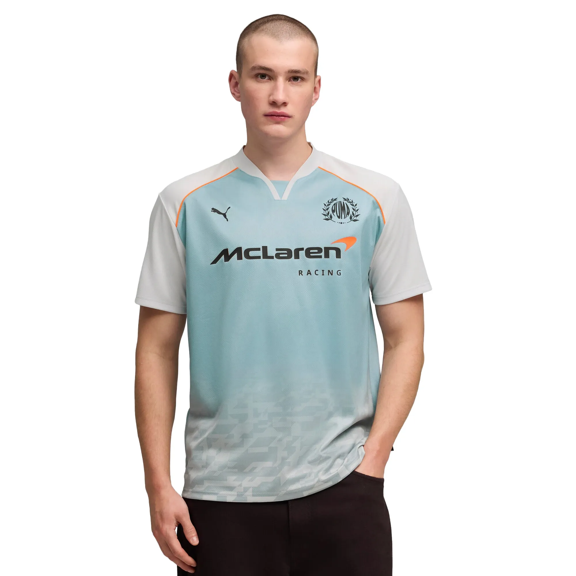 McLAREN RACING Relaxed Jersey Men in Blue | Size XL