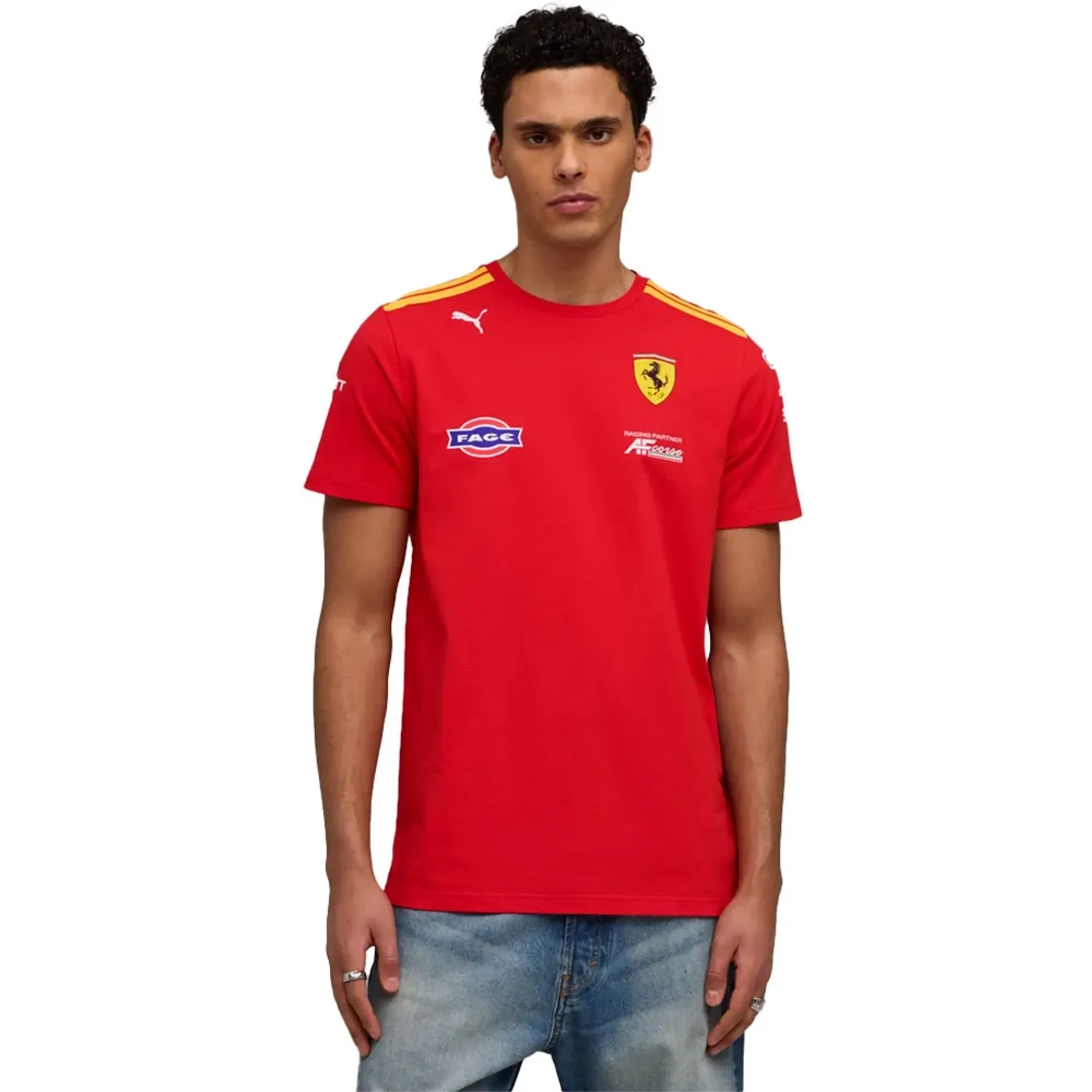 PUMA Ferrari HYPERCAR Replica T-Shirt Unisex in Red | Size 3XL