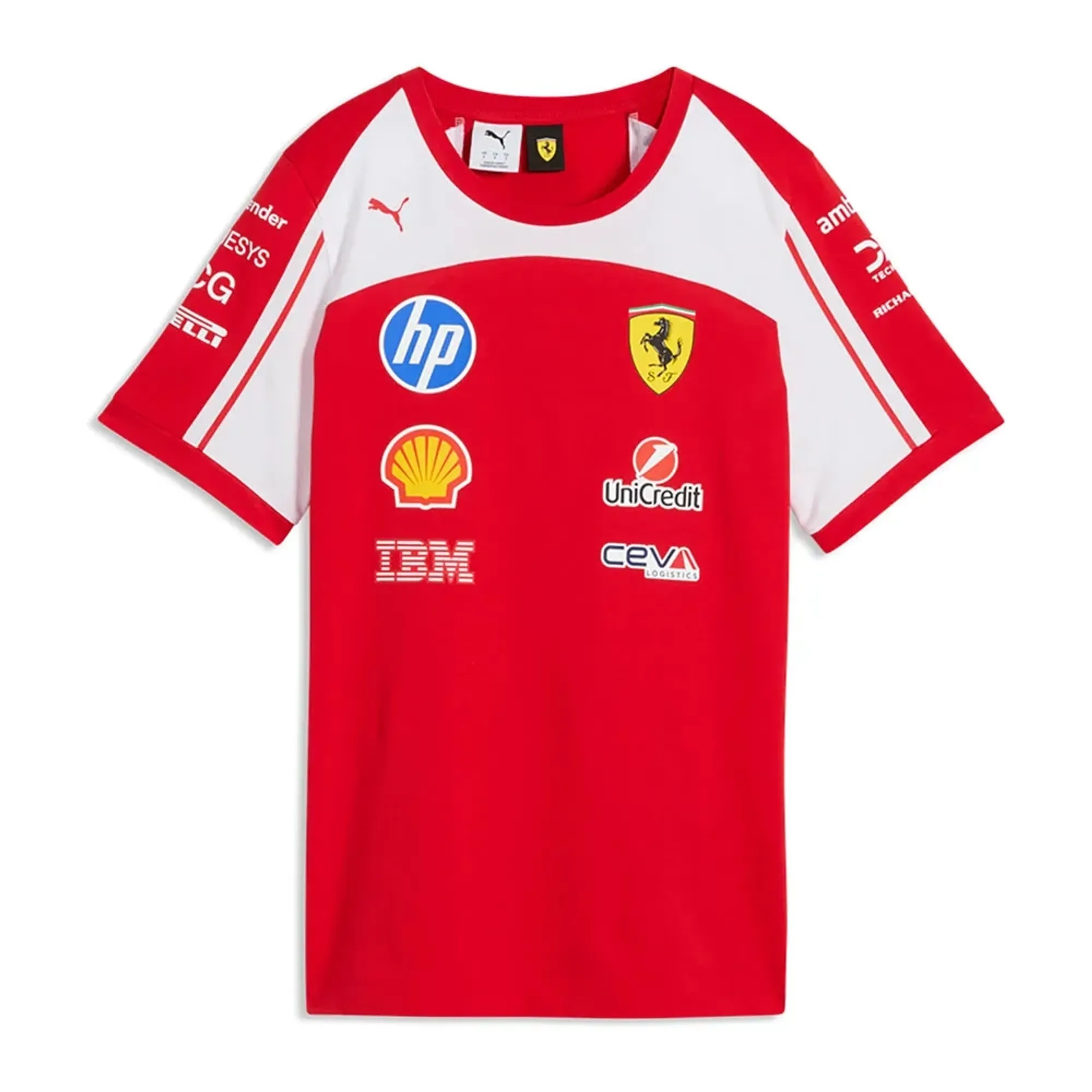 Scuderia Ferrari HP Replica T-Shirt Women in Red | Size Large
