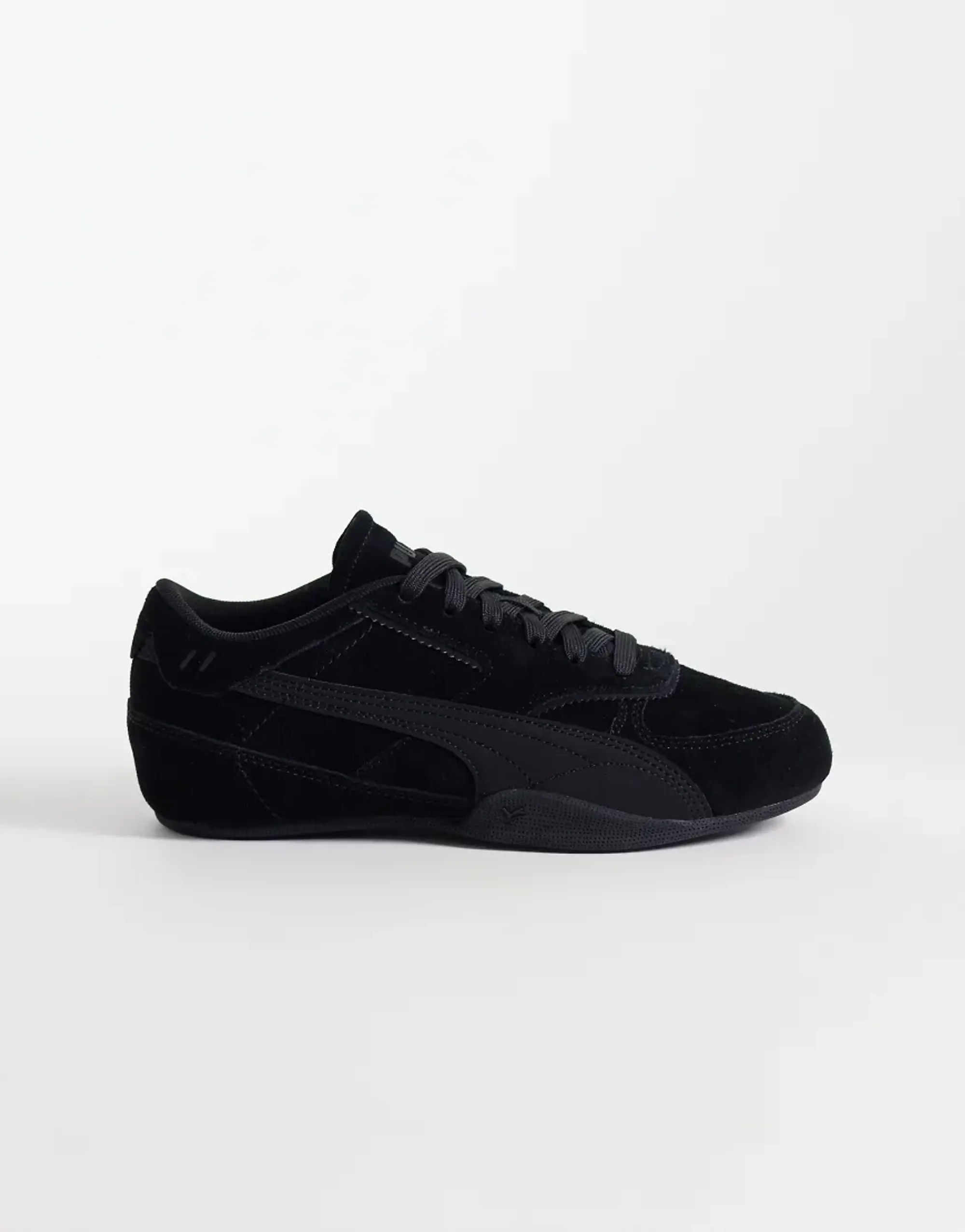 PUMA Bella Mina Suede Sneakers Women in Black | Size 4.5