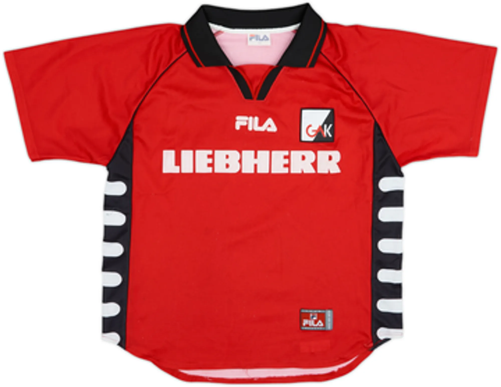 2000-01 Grazer AK Signed Home Shirt #7 - 8/10 - (XL.Boys)