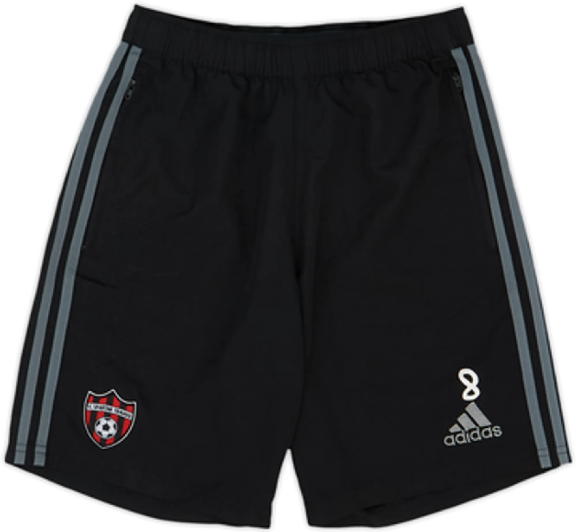 2016-17 Spartak Trnava adidas Training Shorts #8 - 6/10 - (S)