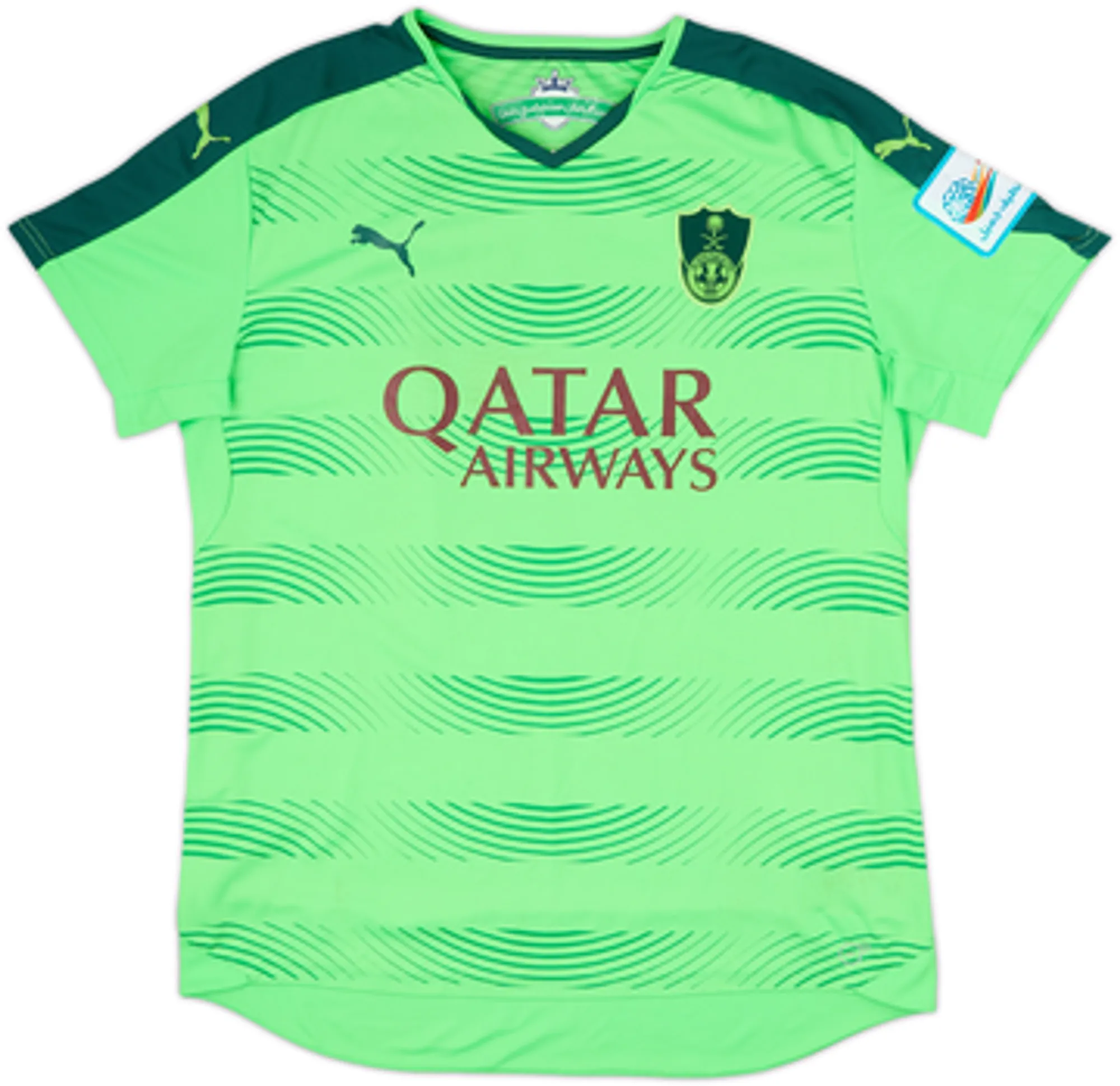 2015-16 Al-Ahli Third/GK Shirt Al Mosailem #1 - 5/10 - (XL)