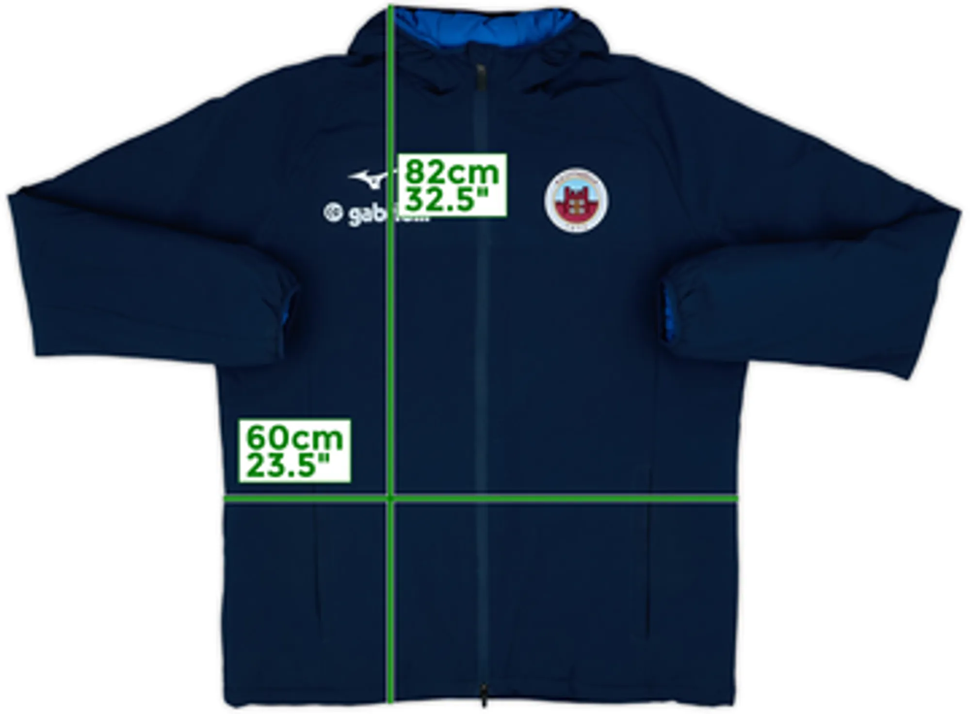 2019-20 Cittadella Mizuno Padded Bench Coat - 8/10 - (XL)