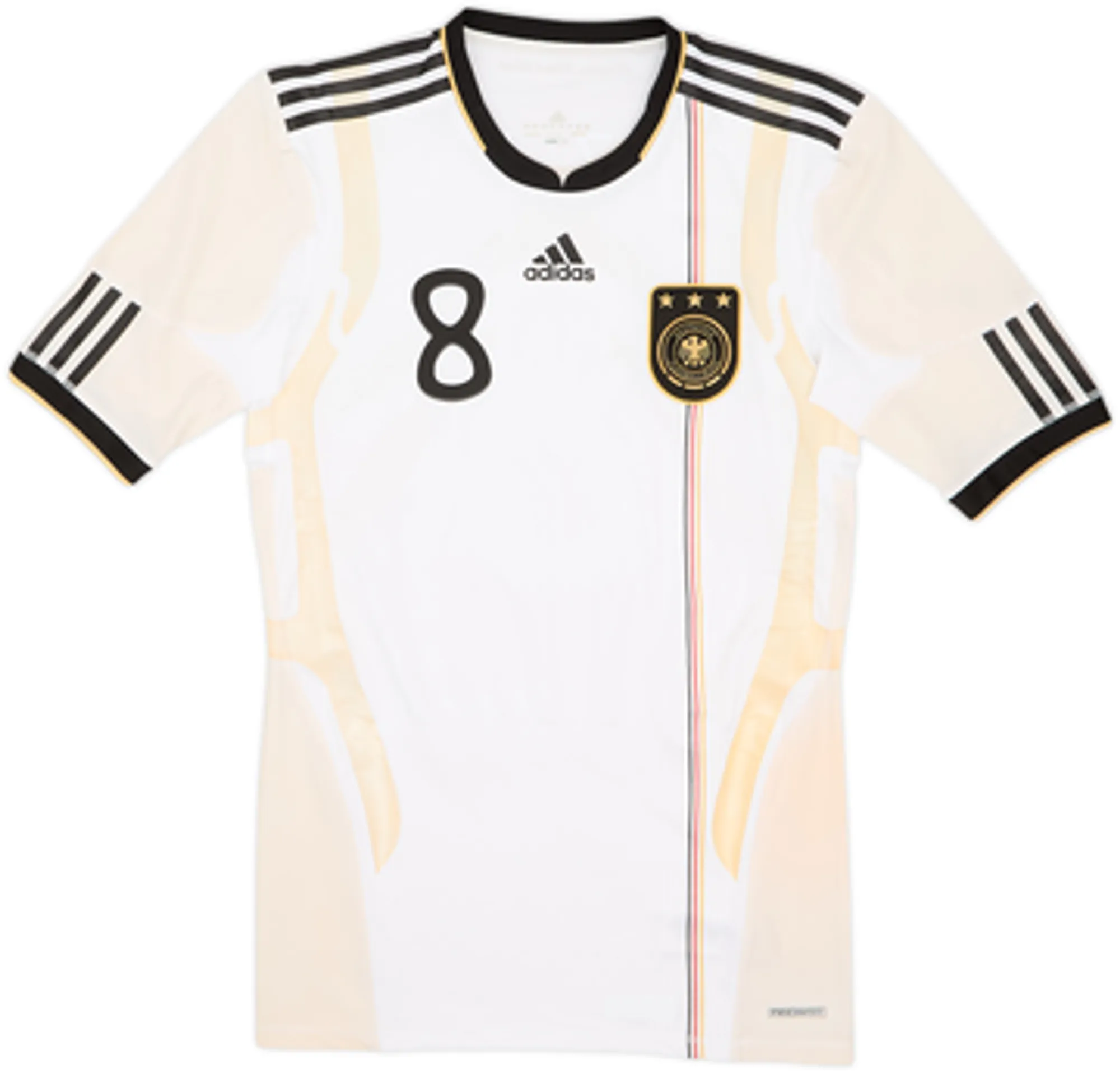 2010-11 Germany Player Issue Techfit Home Shirt Ozil #8 - 8/10 - (L)