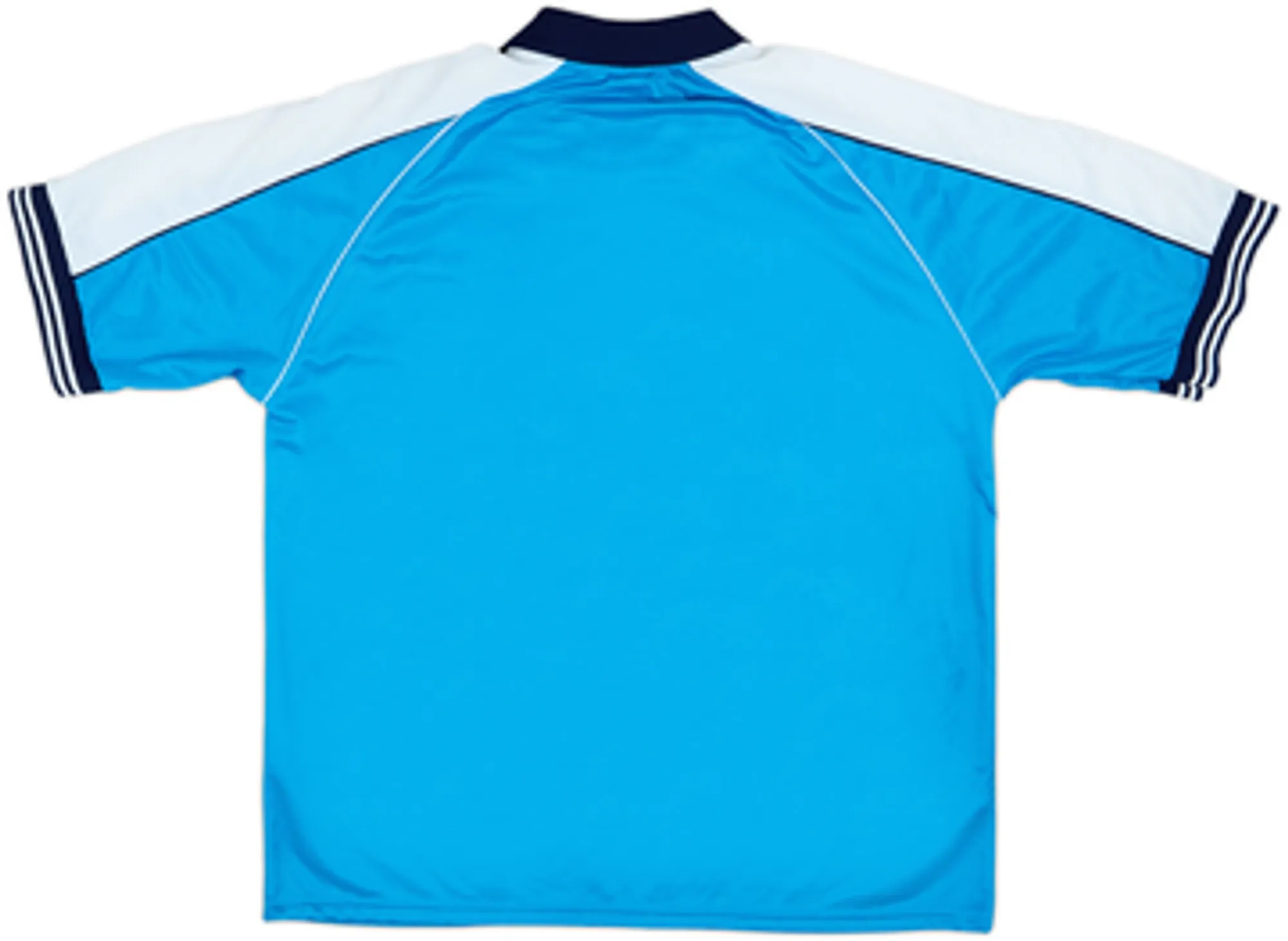 1999-01 Manchester City Signed Home Shirt - 8/10 - (L)