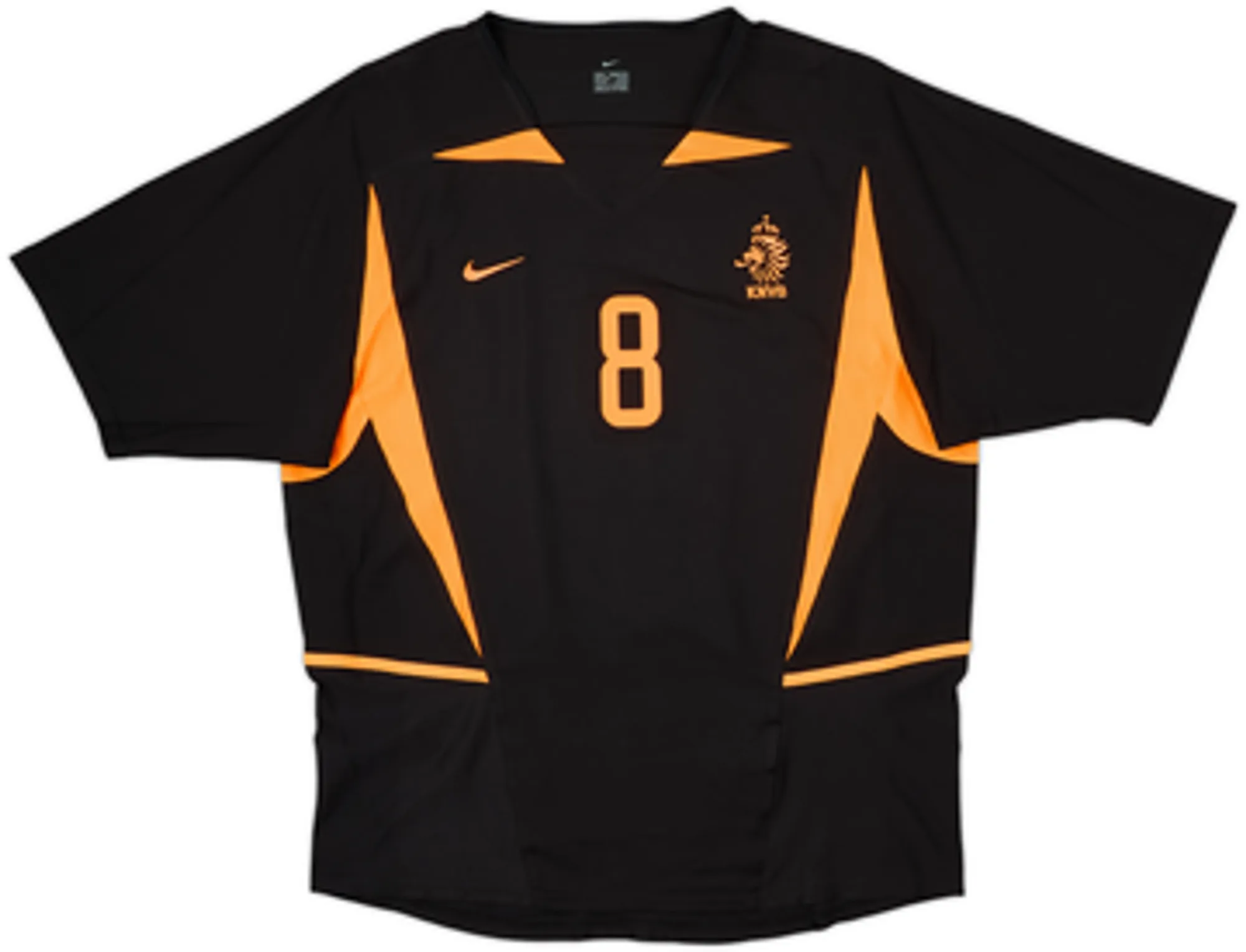 2002-04 Netherlands Away Shirt Davids #8 - 10/10 - (L)