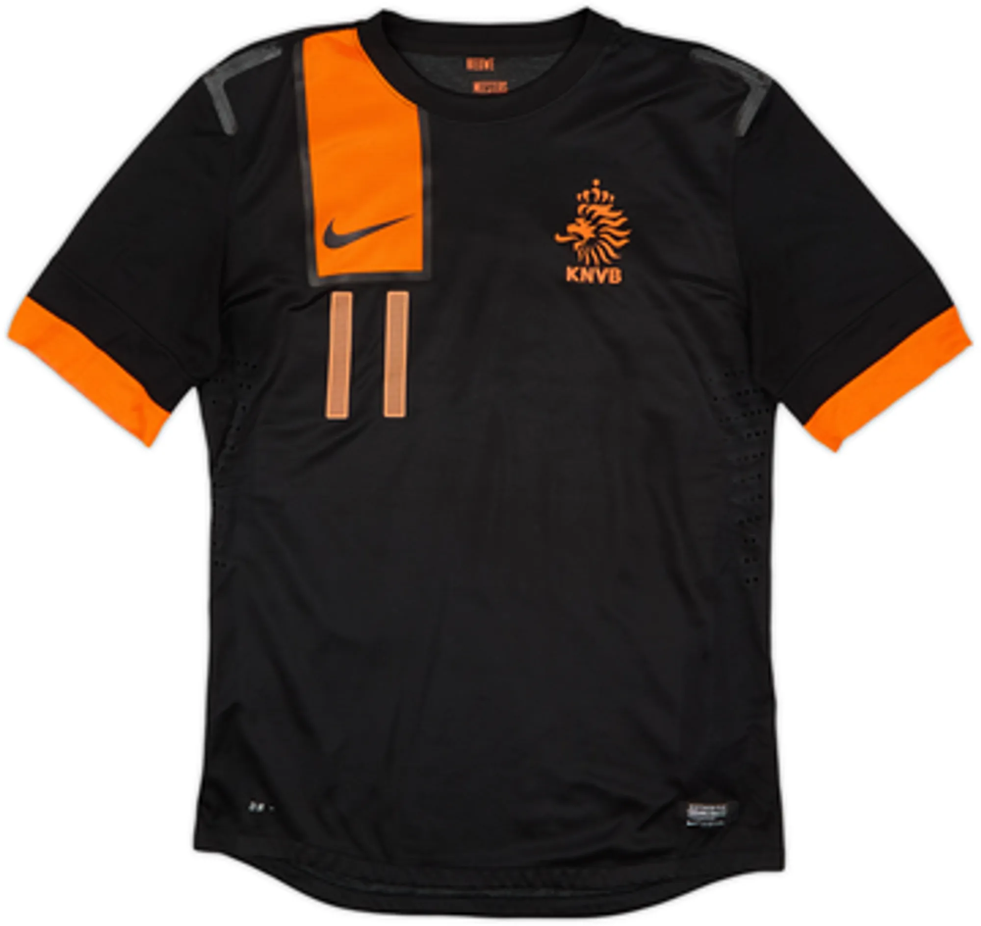 2012-13 Netherlands Player Issue Away Shirt Robben #11 - 6/10 - (L)