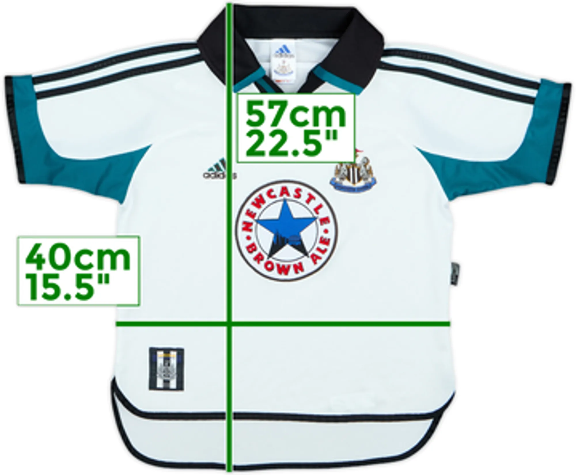 1999-00 Newcastle Away Shirt - 8/10 - (M.Boys)
