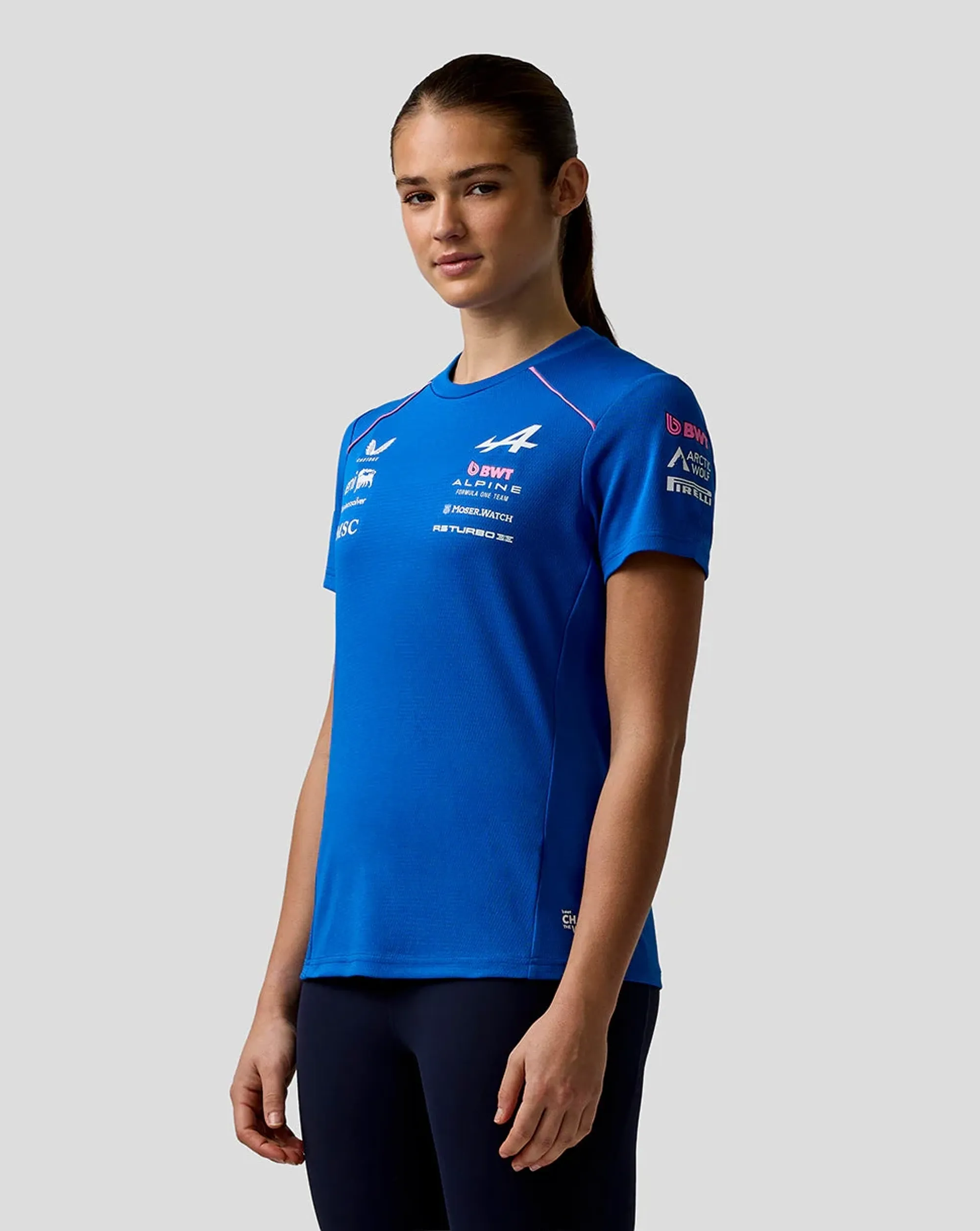Castore Official Women’s Bwt Alpine Formula One Team Set Up T-shirt