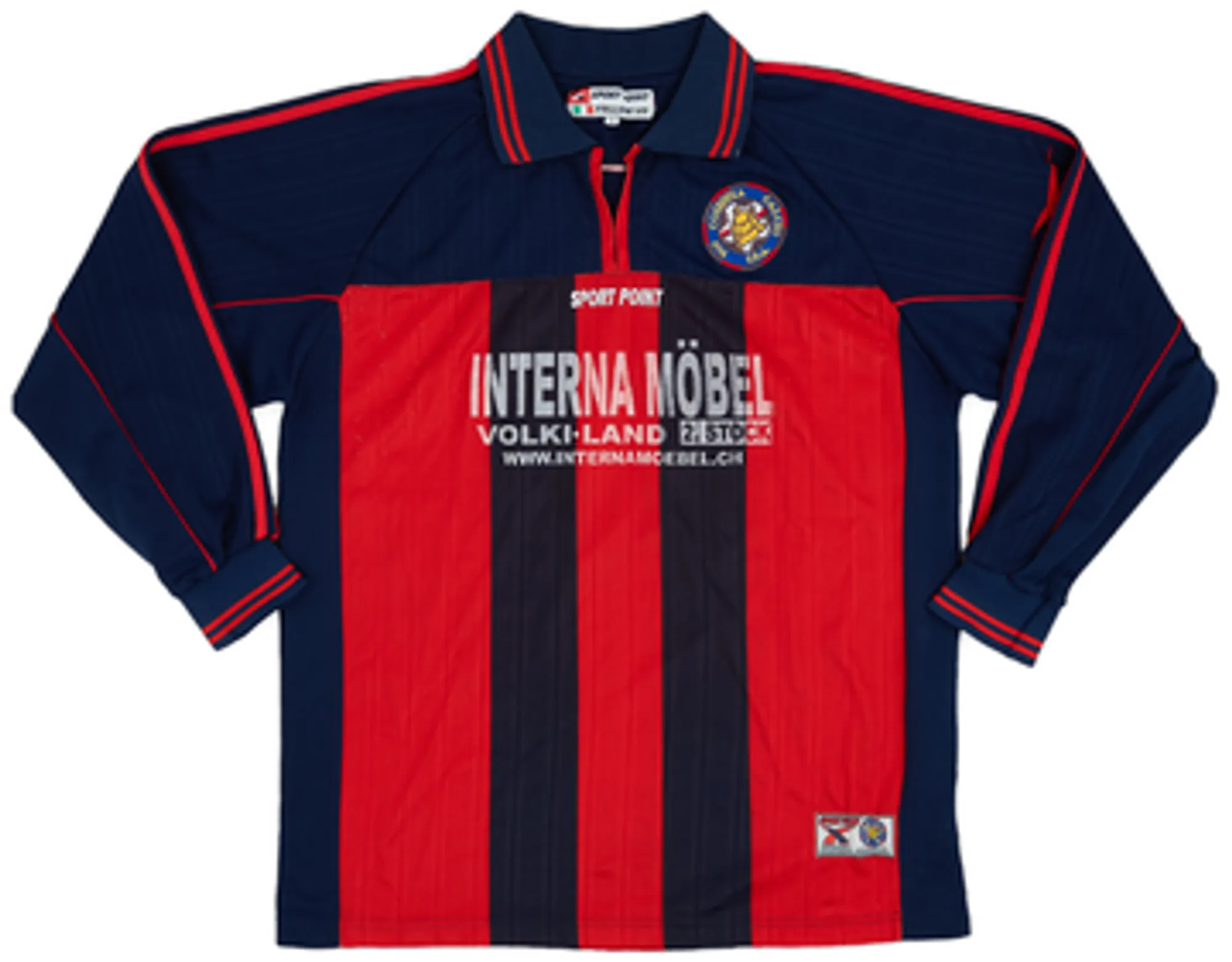 2002-03 Cosenza Home L/S Shirt #17 - 6/10 - (L)