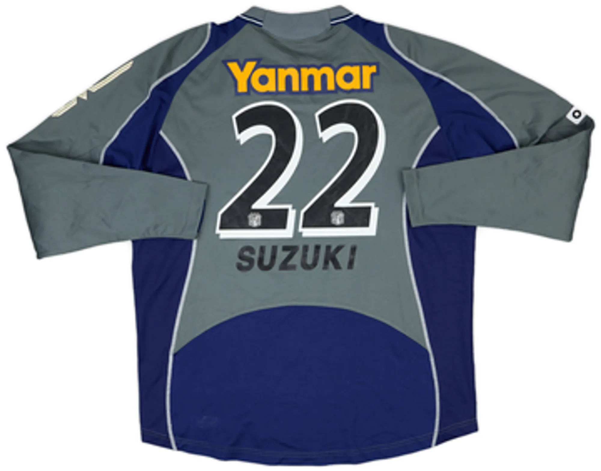 2005-06 Cerezo Osaka Match Issue Signed GK Shirt #22