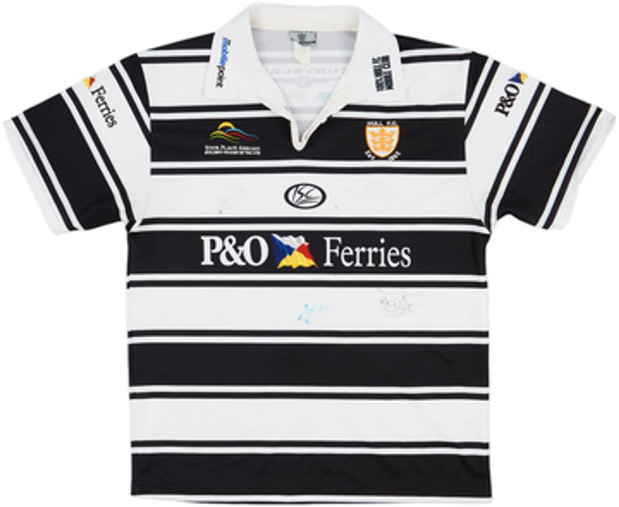 2010s Hull FC Rugby Signed Home Shirt - 7/10 - (M)