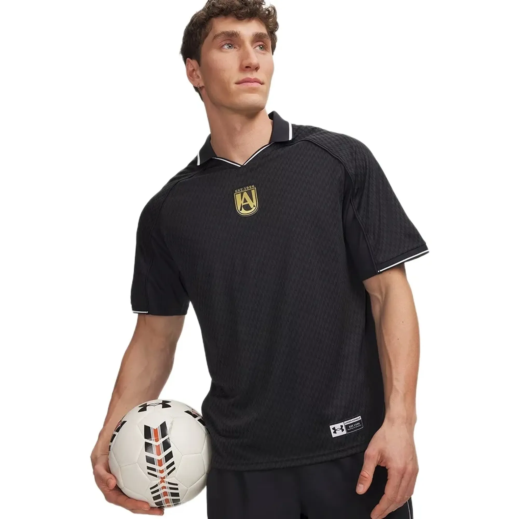 Under Armour  '96 Country Collection Men's Global Football Jersey Black / White L