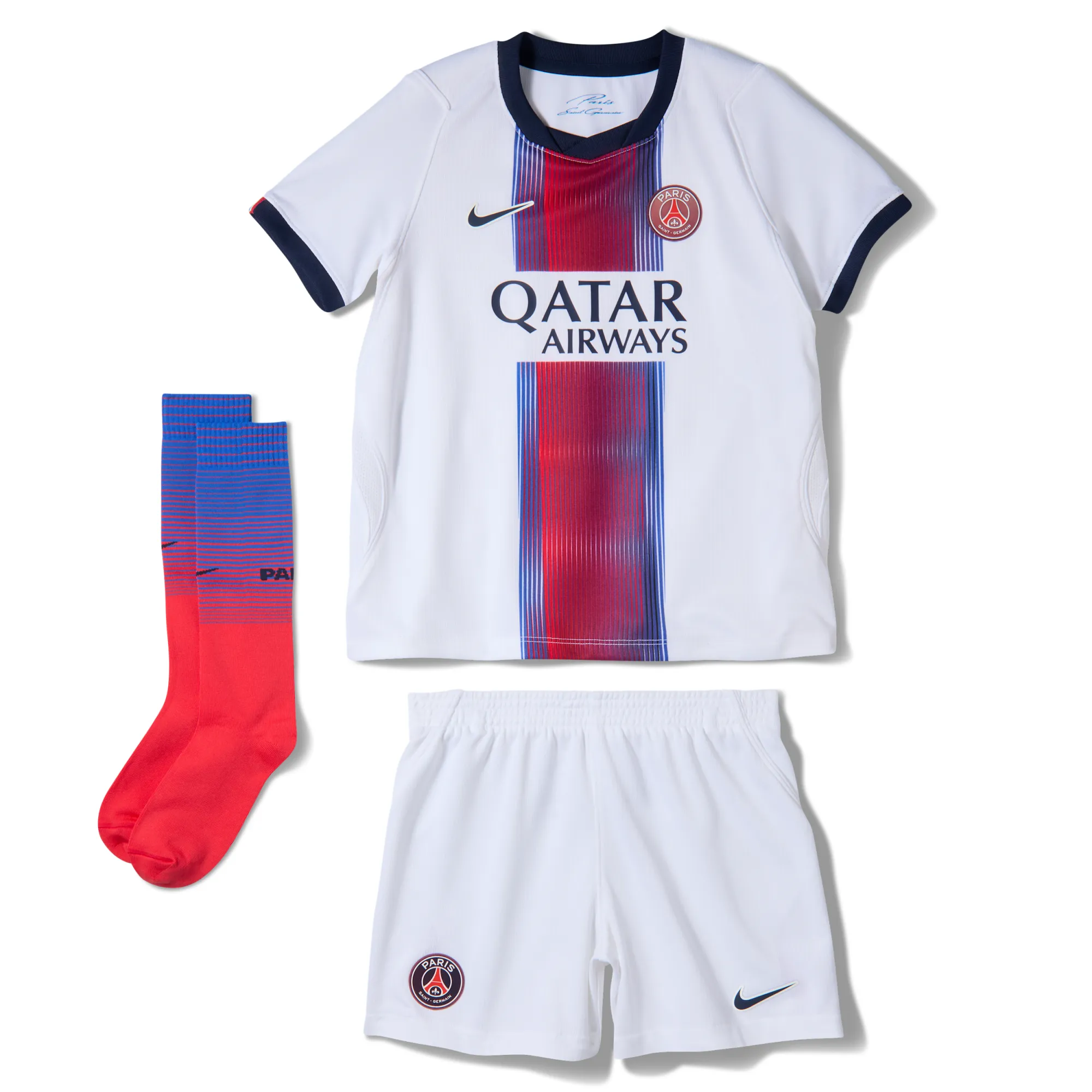 Nike Football Replica 3-Piece Kit - White