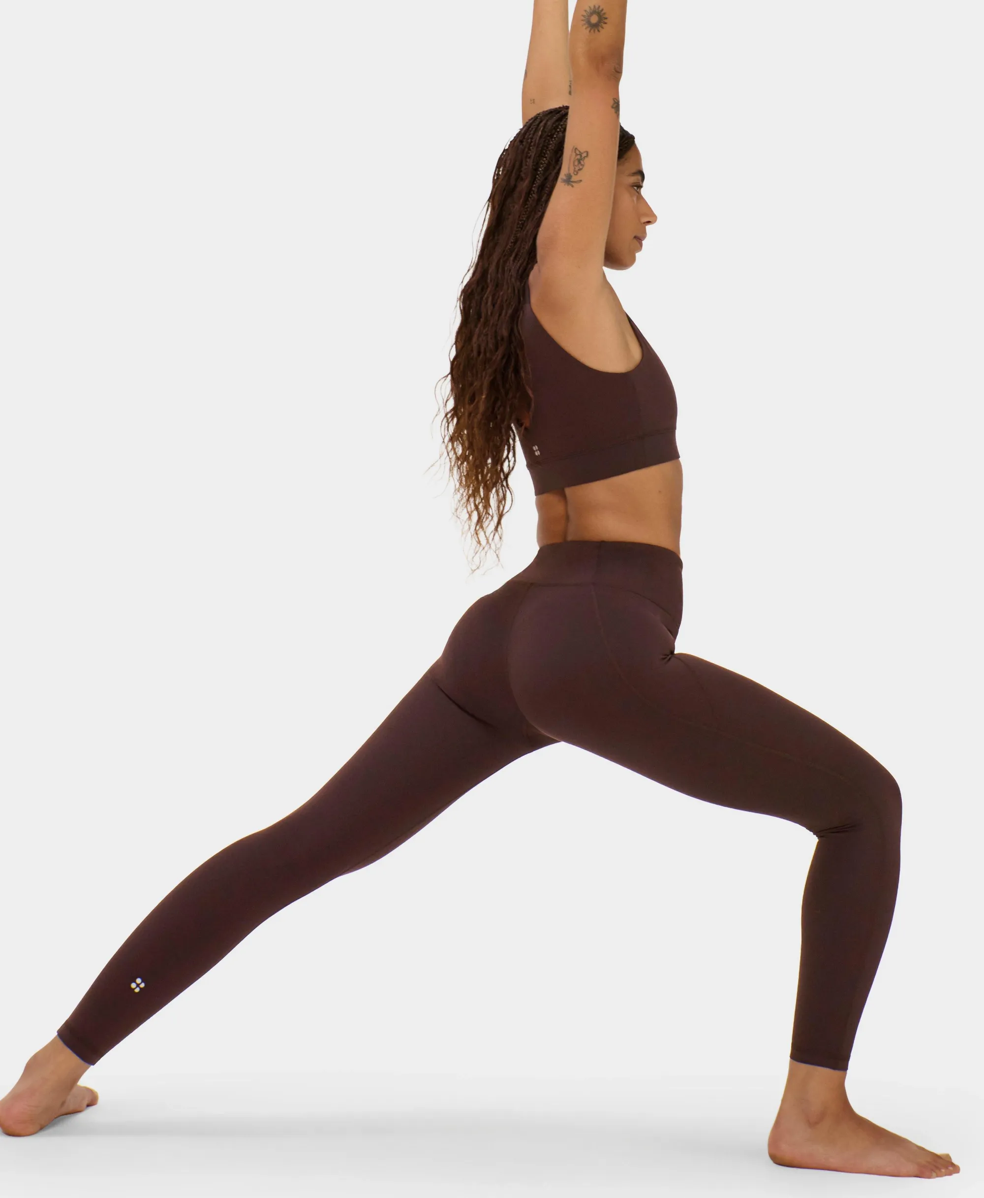 Sweaty Betty Ultimate Studio Yoga Leggings, Brown, Women's L