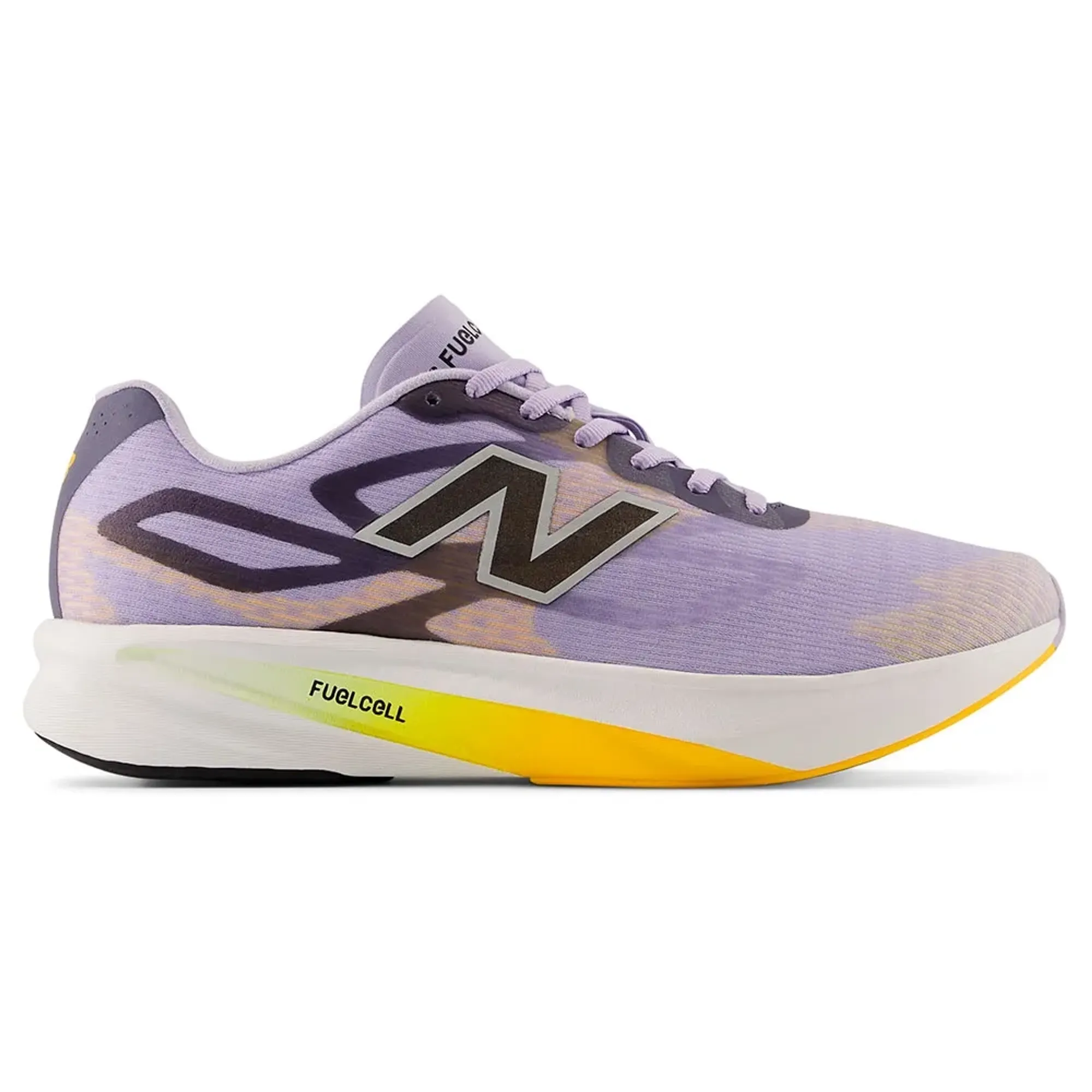 New Balance Men's Flite-R in Purple/Orange/Grey Synthetic