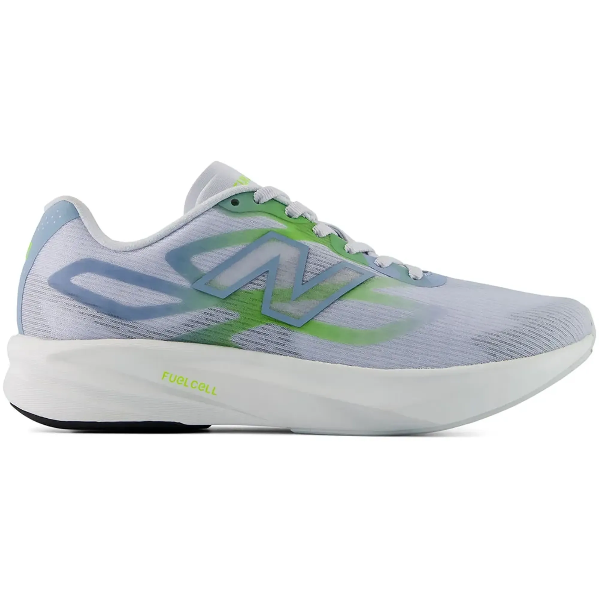 New Balance Women's Flite-R in Grey/Green Synthetic